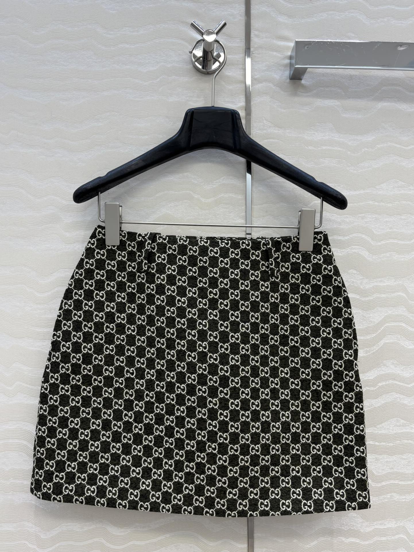 原单品质❤️爆单推荐，GG色织字母提花短半裙！❤️复古摩登气质高街时髦！妈生大长腿经典版型不挑人百搭少女