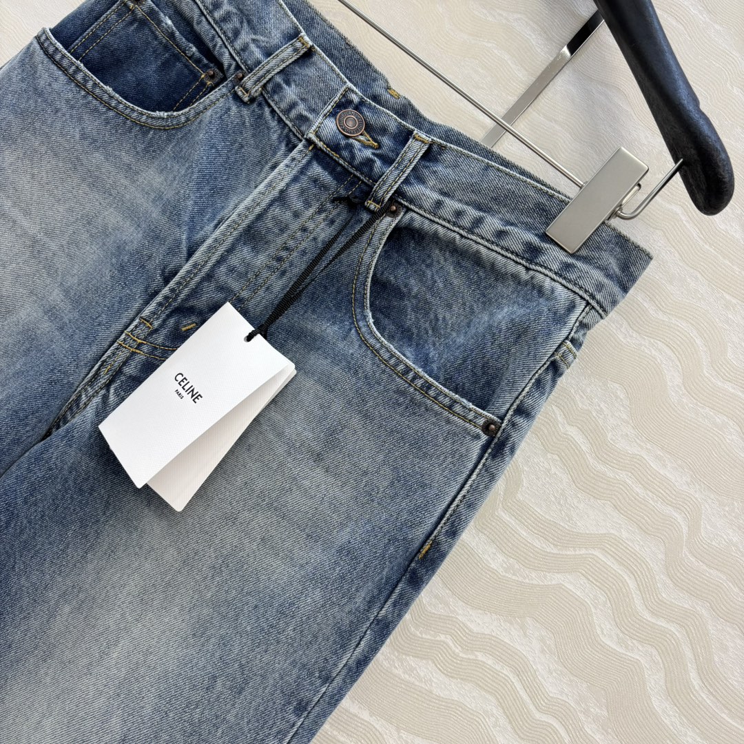 独家首发❤️原单品质❤️CE神裤再现✌️复古做旧牛仔裤！定制洗水进口面料质感超赞！简单粗暴百搭高街时髦炸