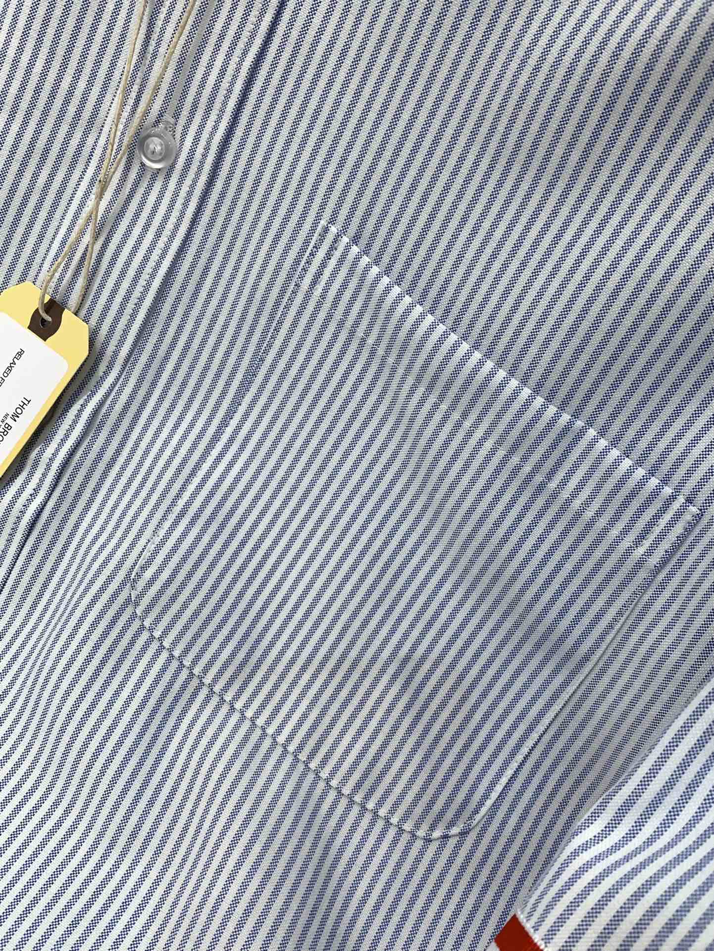 ，Tom Browne 汤姆.布朗，2025秋季最新品，专柜同步有售，原单狠货，时尚休闲长袖衬衫，上身很