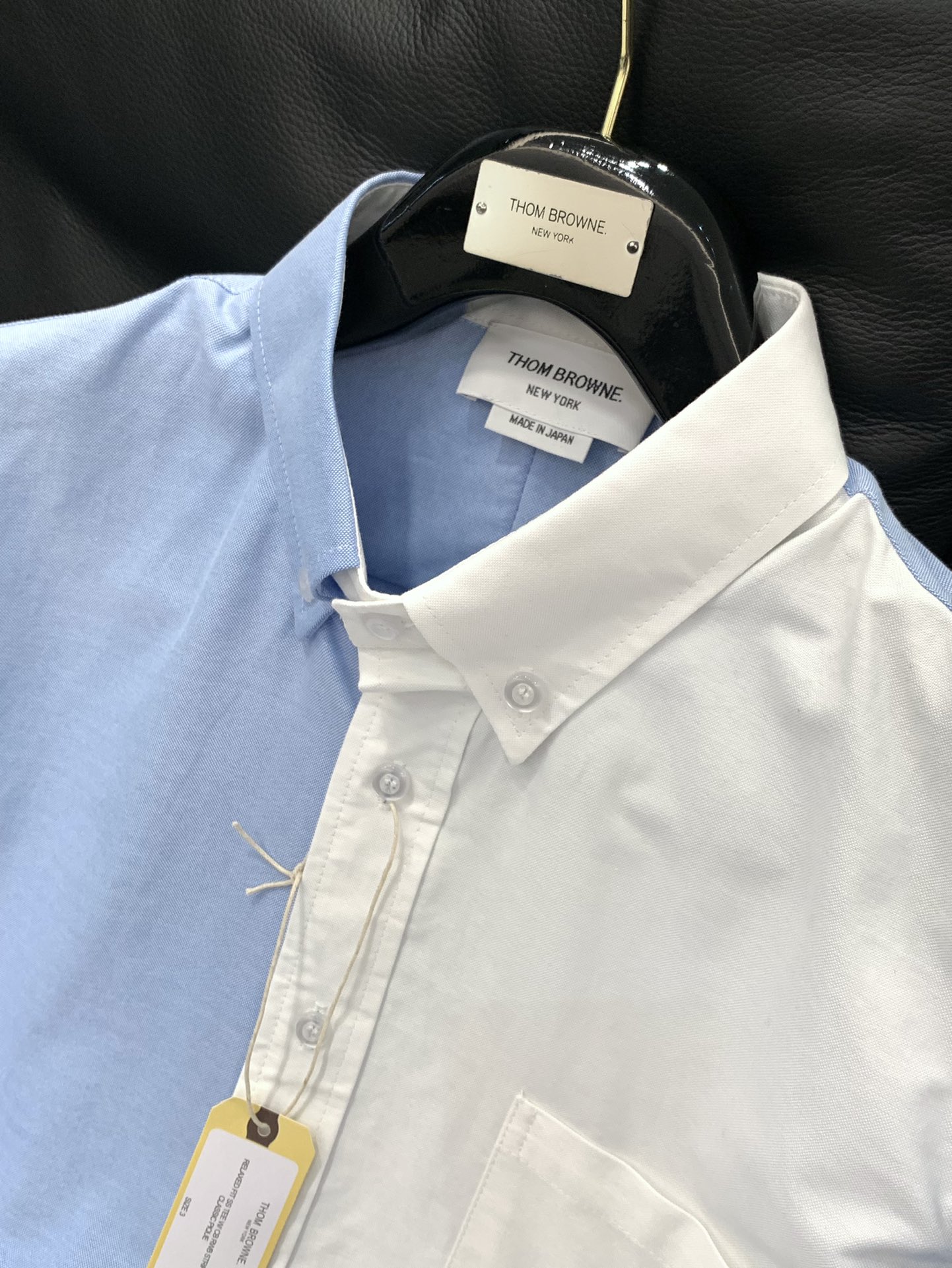 ，Tom Browne 汤姆.布朗，2025秋季最新品，专柜同步有售，原单狠货，时尚休闲长袖衬衫，上身很