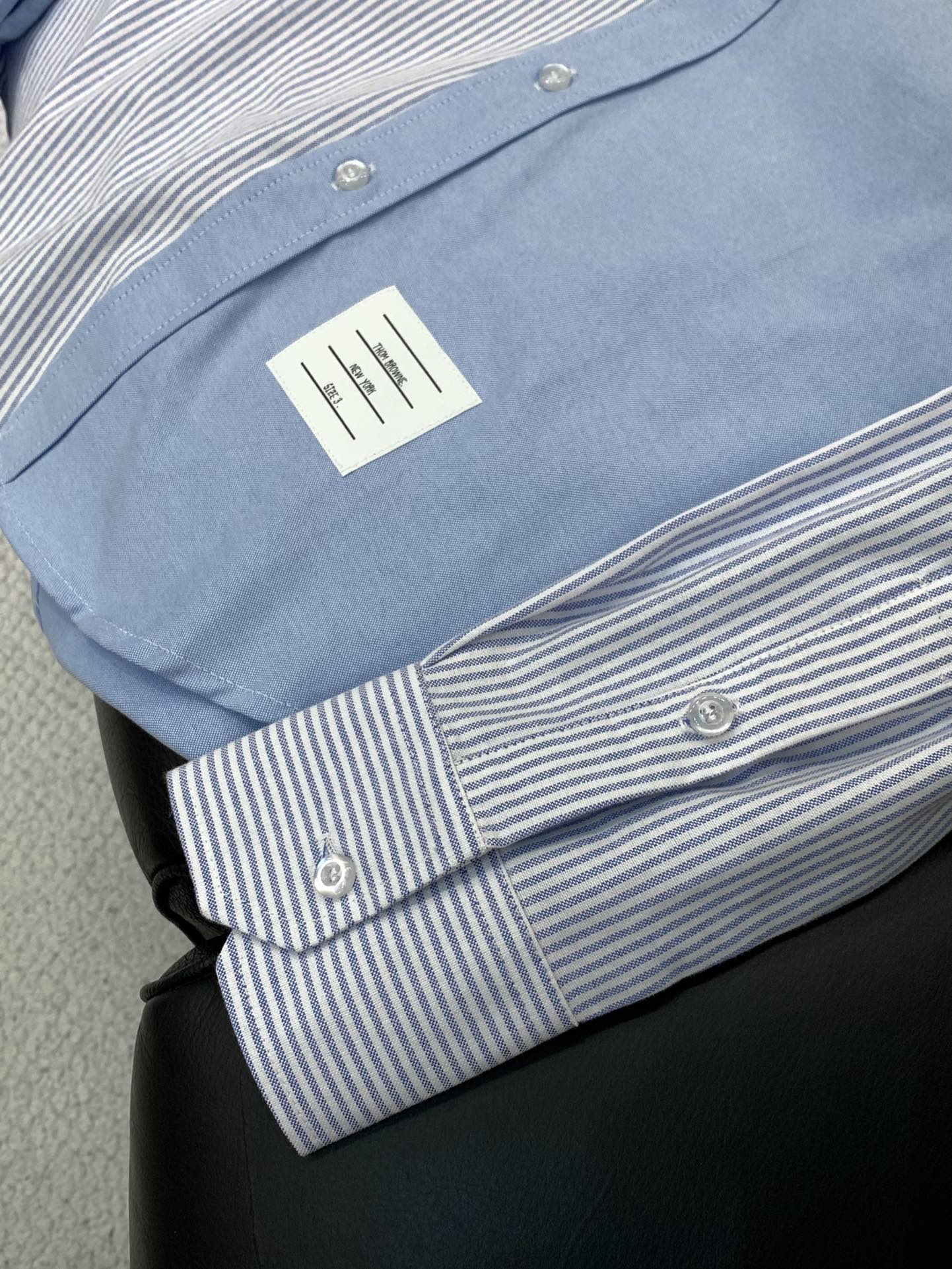 ，Tom Browne 汤姆.布朗，2025秋季最新品，专柜同步有售，原单狠货，时尚休闲长袖衬衫，上身很