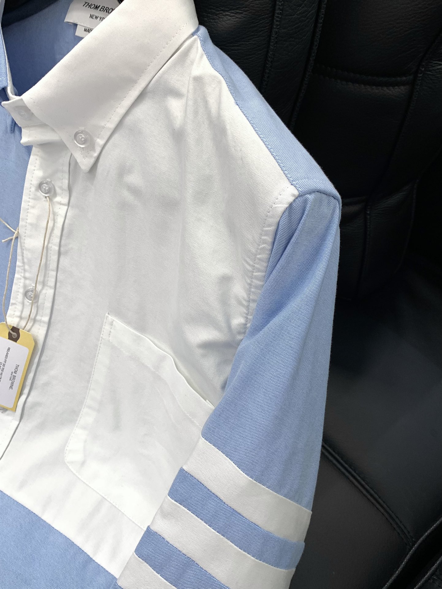 ，Tom Browne 汤姆.布朗，2025秋季最新品，专柜同步有售，原单狠货，时尚休闲长袖衬衫，上身很