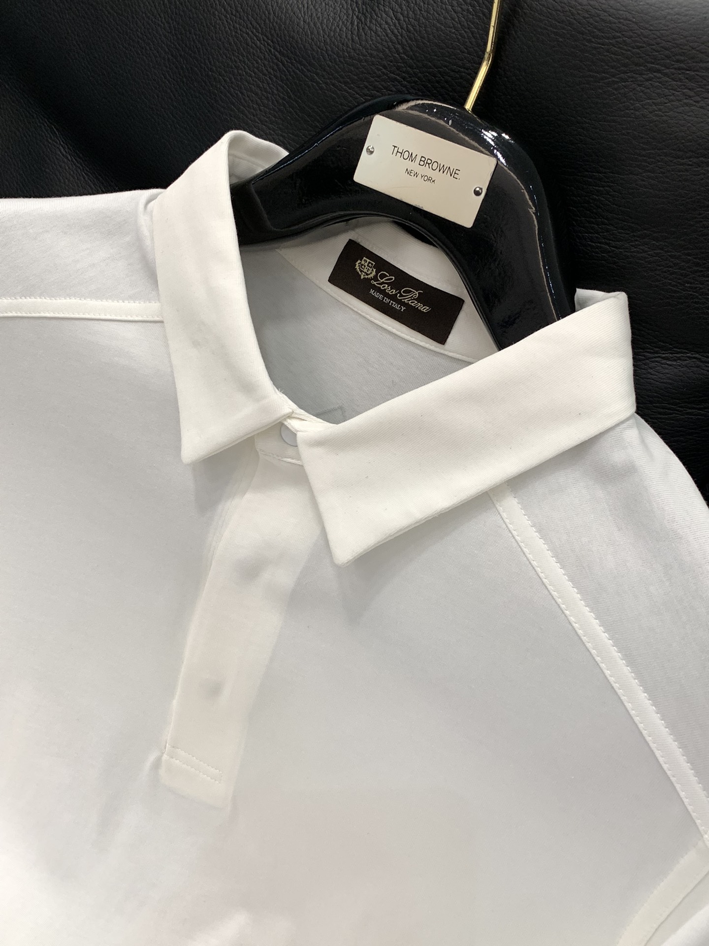 ，lp🆕翻领长袖材质 棉尺码M L XLM肩宽42胸围102衣长72L肩43袖长67胸围106衣长74 