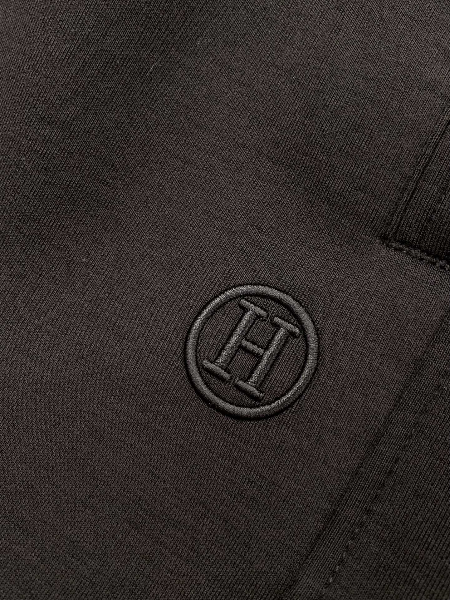 ，爱马仕 更把舒服做到极致……H爱马复合面料，卫裤里的牛货，品牌立体设计！！！ 双层复合混纺莫代尔棉羊毛