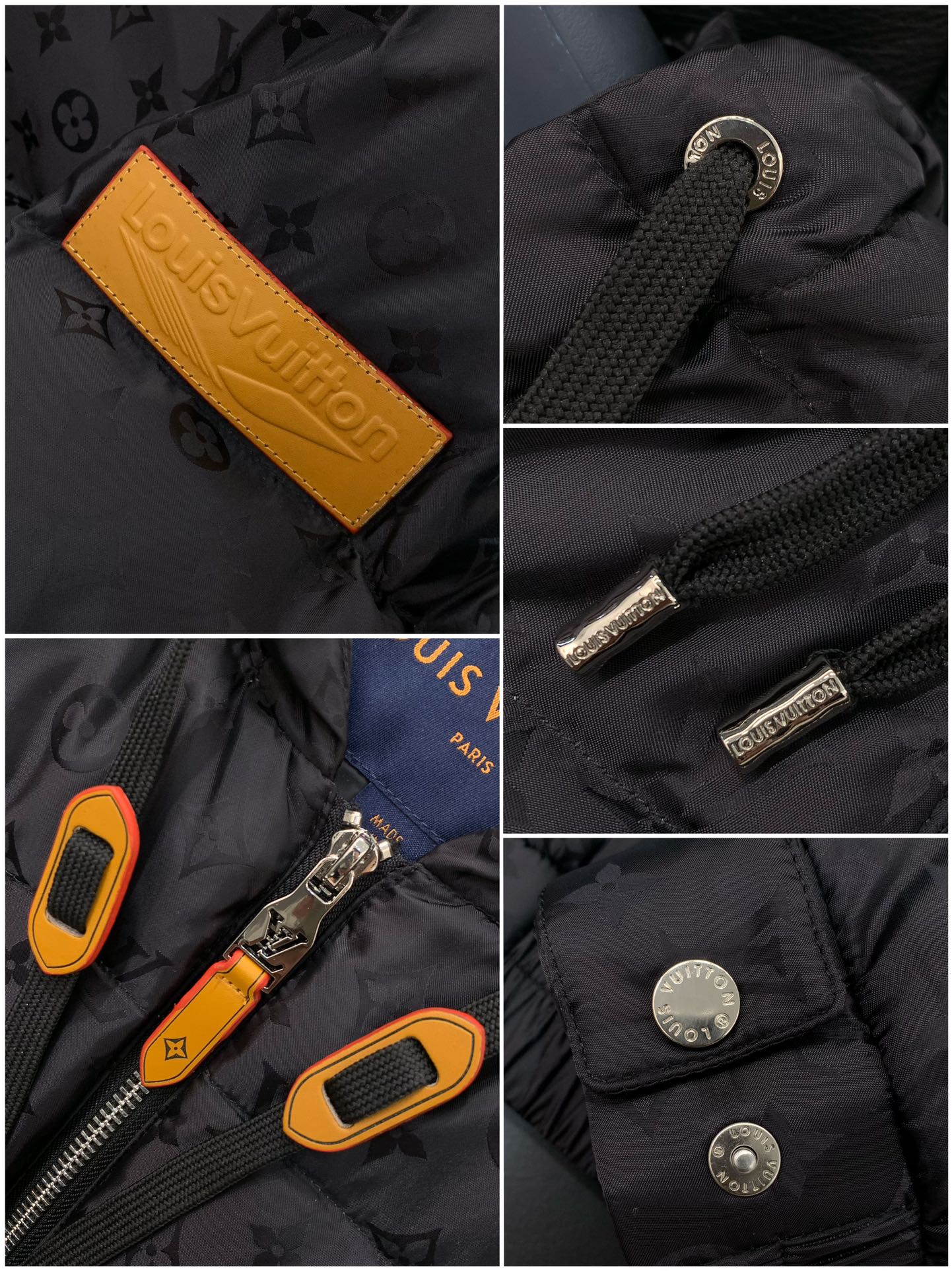 ，LouisVuitton 路易威登，2025冬季最新款，专柜同步有售，原单狠货，时尚休闲连帽羽绒服，上