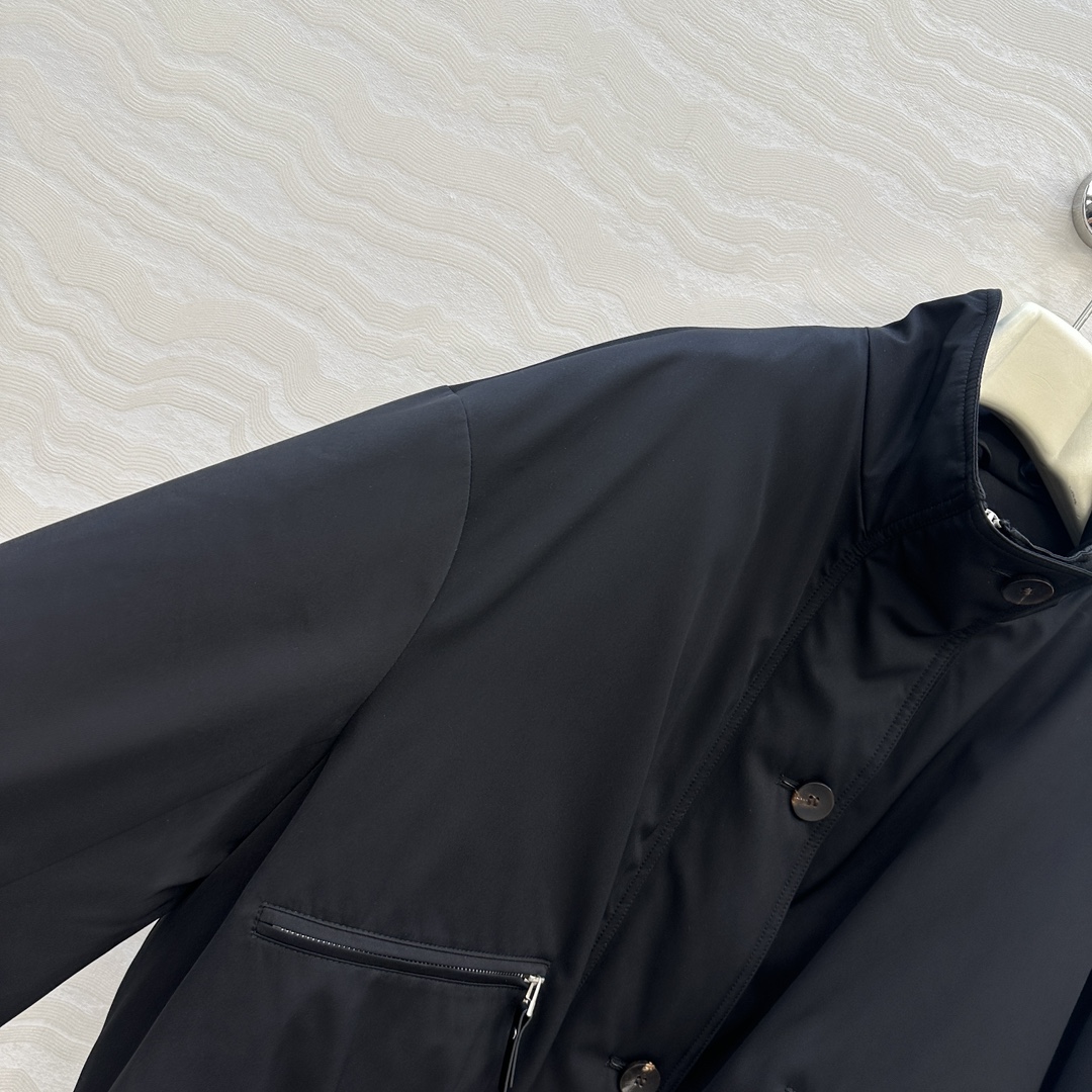 独家首发❤️品质控必入！Row风高智感穿搭！老干部立领夹克羽绒服！进口日本三醋酸记忆丝面料，充绒量48g