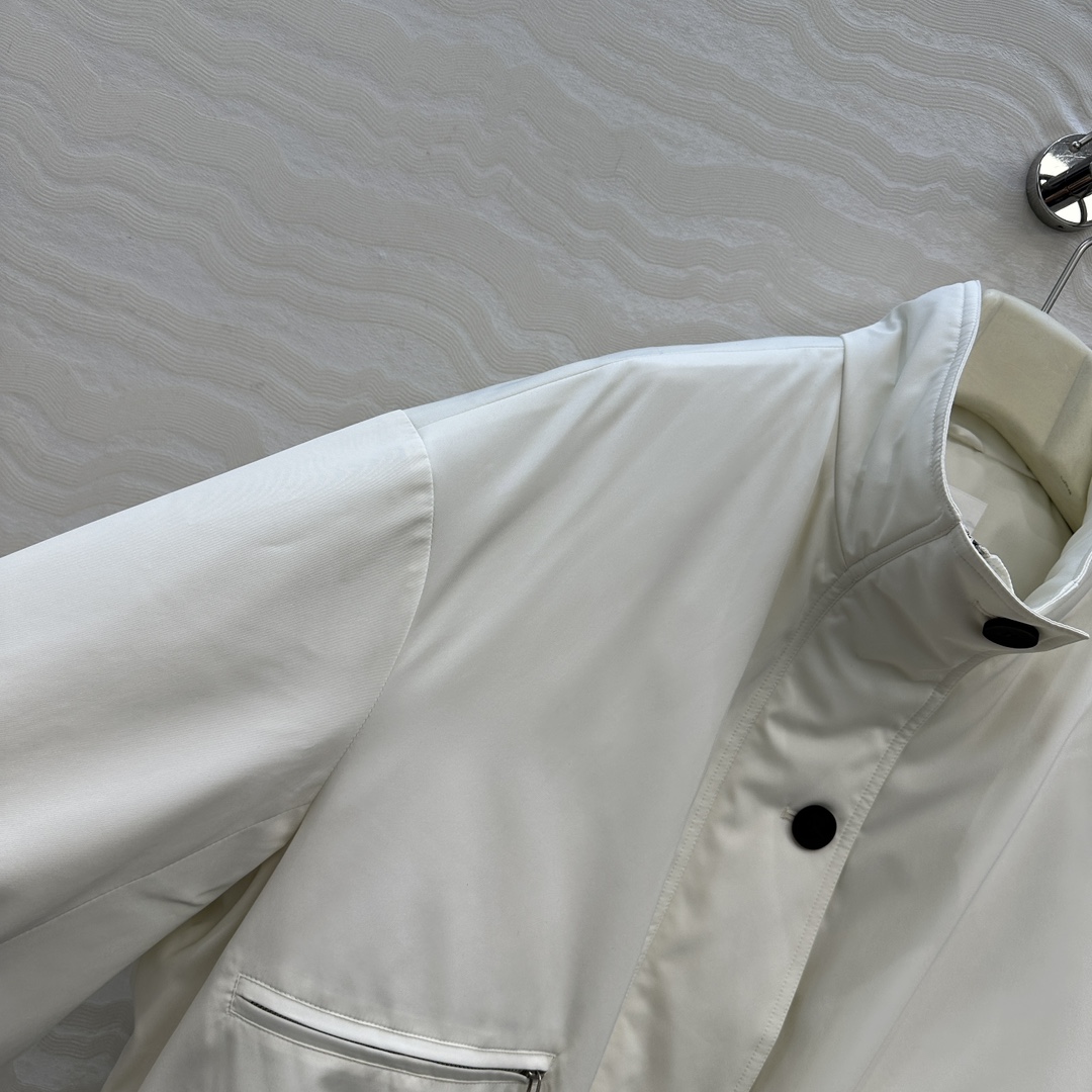 独家首发❤️品质控必入！Row风高智感穿搭！老干部立领夹克羽绒服！进口日本三醋酸记忆丝面料，充绒量48g