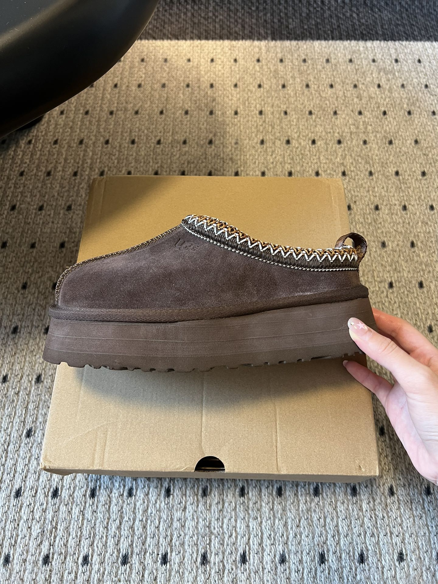 Gucci Women's Casual Loafers Slip-On Thick Sole Fur Lined Shoes 8 i1761369244 3567 6