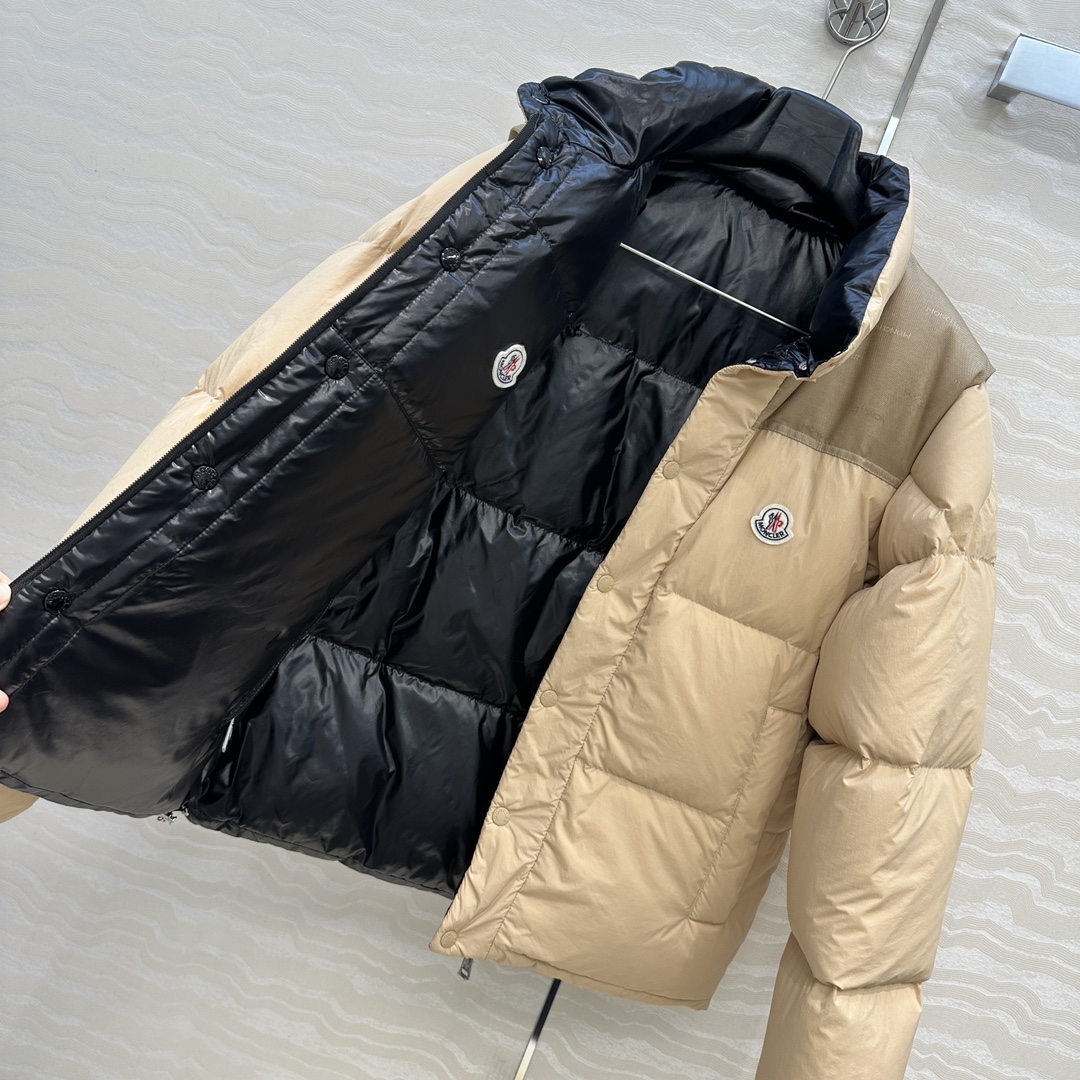 羽绒服主推款❤️原单品质Mo秋冬必入经典Verone羽绒服！双面可穿可拆卸马甲设计！原版定制色织提花哑光