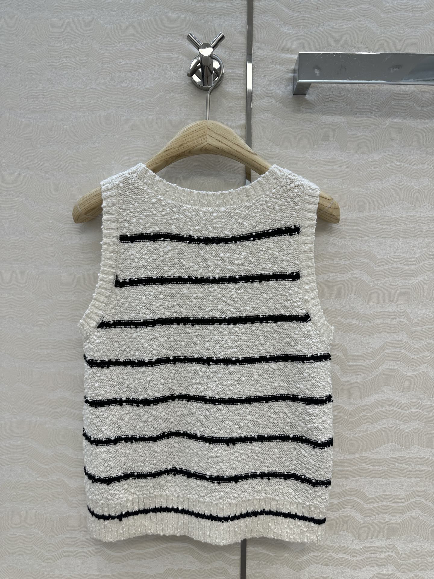 独家首发❤️原单品质MissD长期主义，海军风条纹背心上衣！气质圆领经典版型显瘦绝绝子！原版定制徳国机特