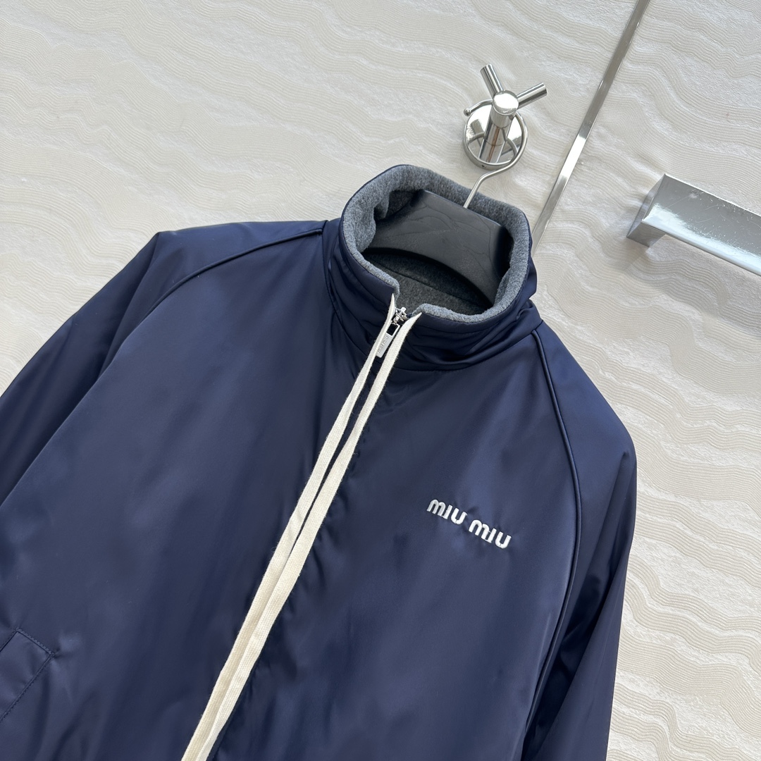 独家首发❤️原单品质，miu系少女格蕾系穿搭！知识分子时髦风双面要穿夹克外套！进口摇粒太空绒面料厚实软糯