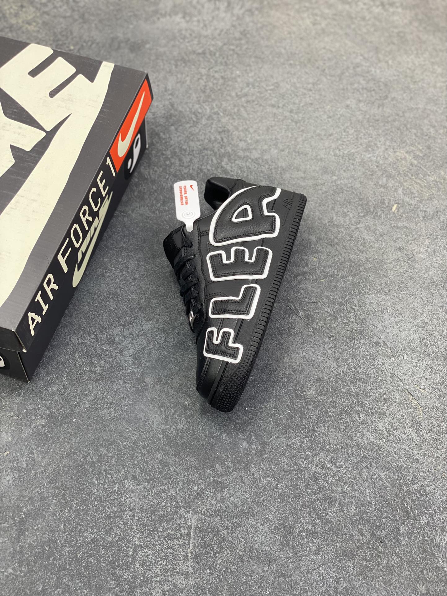 图片[7]-HY版本💯 Nike Air Force 1 Low CPFM联名黑 空军一号低帮运动休闲板鞋 原楦头原纸板 打造纯正空军版型 专注外贸渠道 全掌内置蜂窝气垫 原盒配件 原厂中底钢印、拉帮完美 货号：HJ8463-001 尺码：36 36.5 37.5 38 38.5 39 40 40.5 41 42 42.5 43 44 44.5 45 46-选品中心