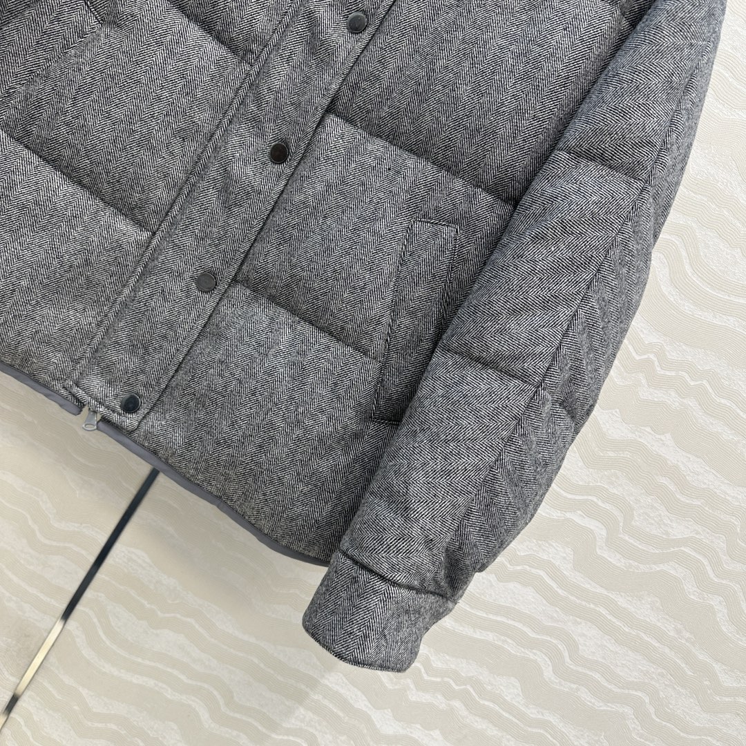 独家首发❤️品质控必入！BC高奢老钱风穿搭！重工羊毛面包羽绒服！国标进口90%白鹅绒轻盈舒适自带发热保暖