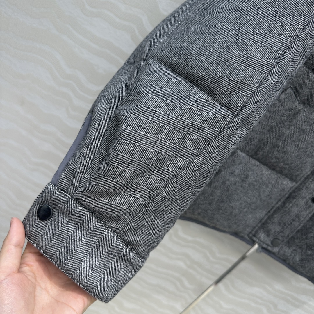 独家首发❤️品质控必入！BC高奢老钱风穿搭！重工羊毛面包羽绒服！国标进口90%白鹅绒轻盈舒适自带发热保暖