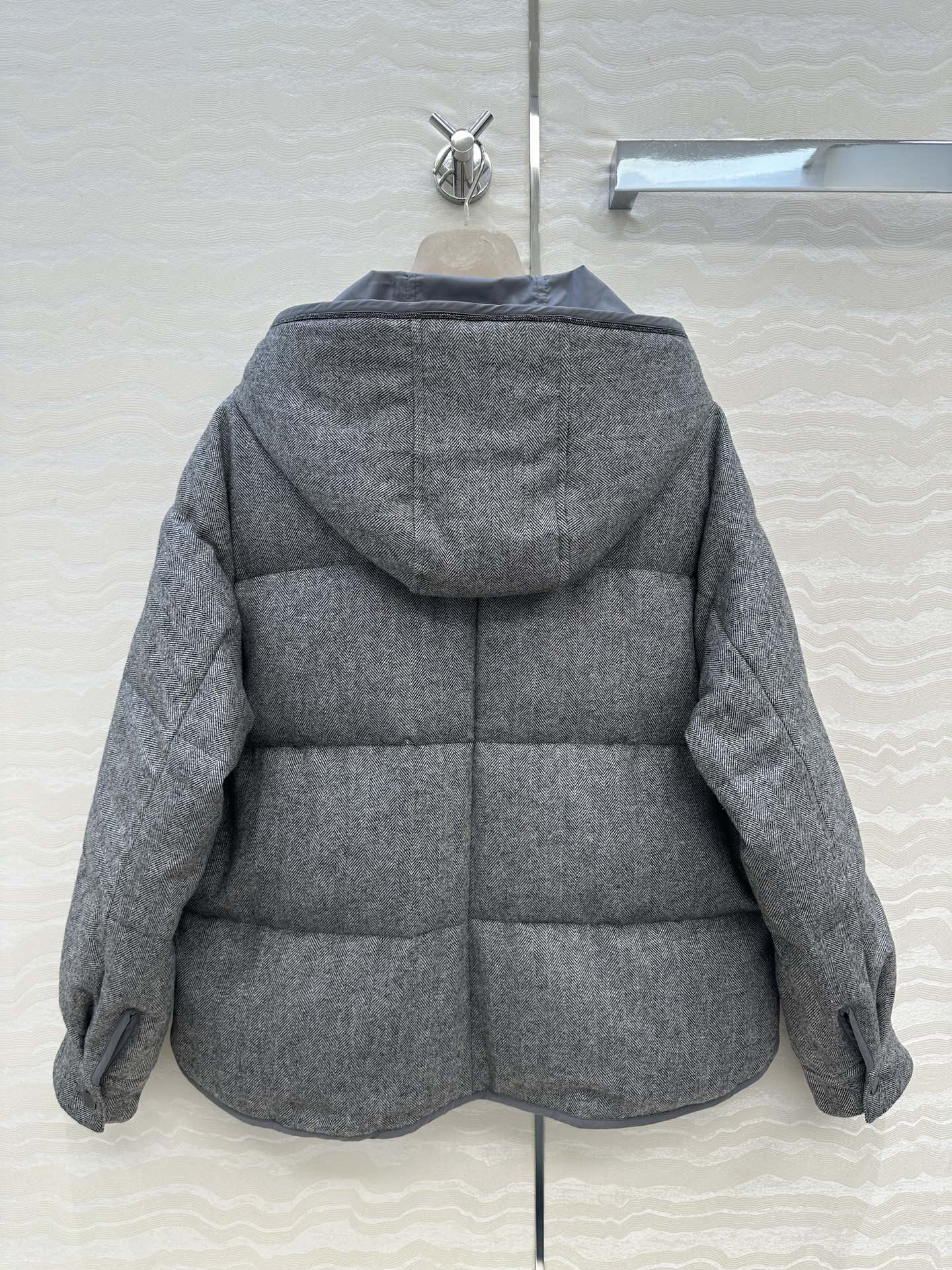 独家首发❤️品质控必入！BC高奢老钱风穿搭！重工羊毛面包羽绒服！国标进口90%白鹅绒轻盈舒适自带发热保暖