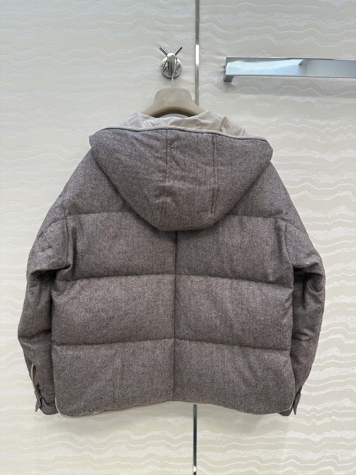 独家首发❤️品质控必入！BC高奢老钱风穿搭！重工羊毛面包羽绒服！国标进口90%白鹅绒轻盈舒适自带发热保暖