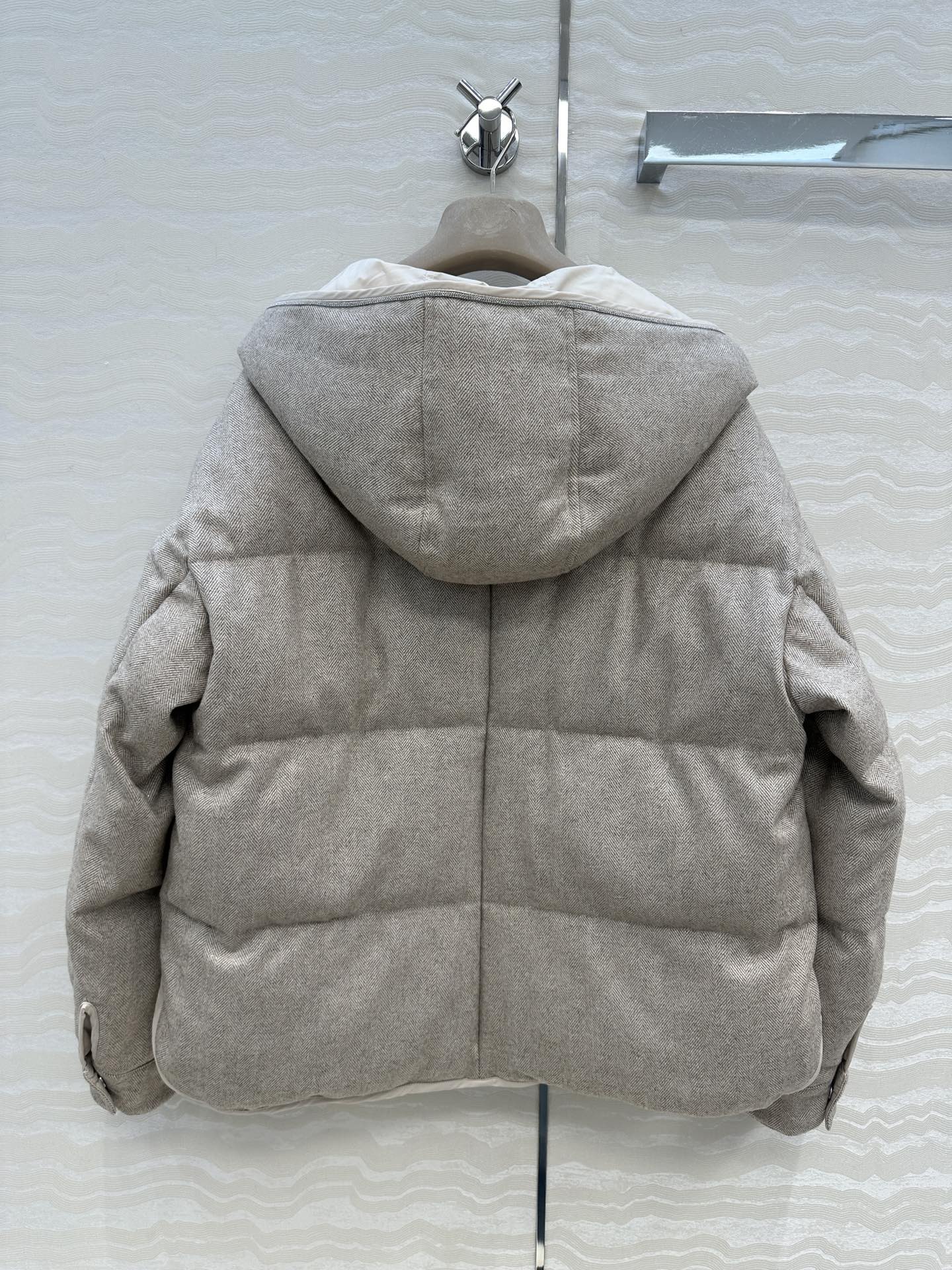 独家首发❤️品质控必入！BC高奢老钱风穿搭！重工羊毛面包羽绒服！国标进口90%白鹅绒轻盈舒适自带发热保暖