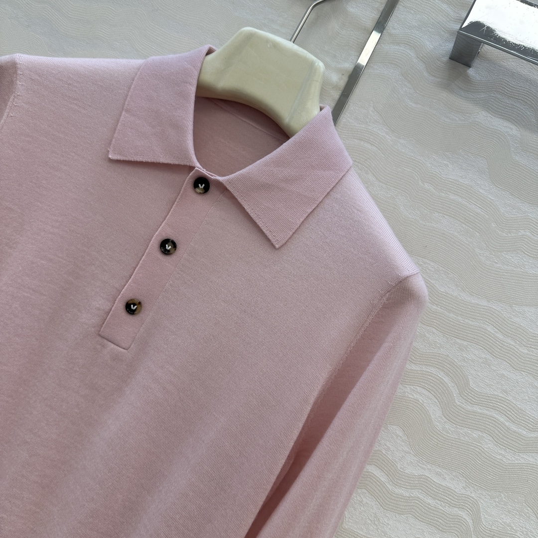 独家首发❤️高端原单品质！BV高智感穿搭！超细绵羊毛Polo衫！100%美利奴羊毛！单穿内搭都好看！16