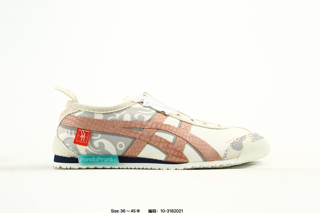 💰110 公司级✅Onitsuka Tiger鬼冢虎 Mexico 66 Slip-on 一脚蹬低帮夏季透气运动休闲鞋 货号:1183A360-205 尺码:36 37 37.5 38 38.5 39.5 40.5 41.5 42 42.5 43.5 44 45 编码:10-3182021