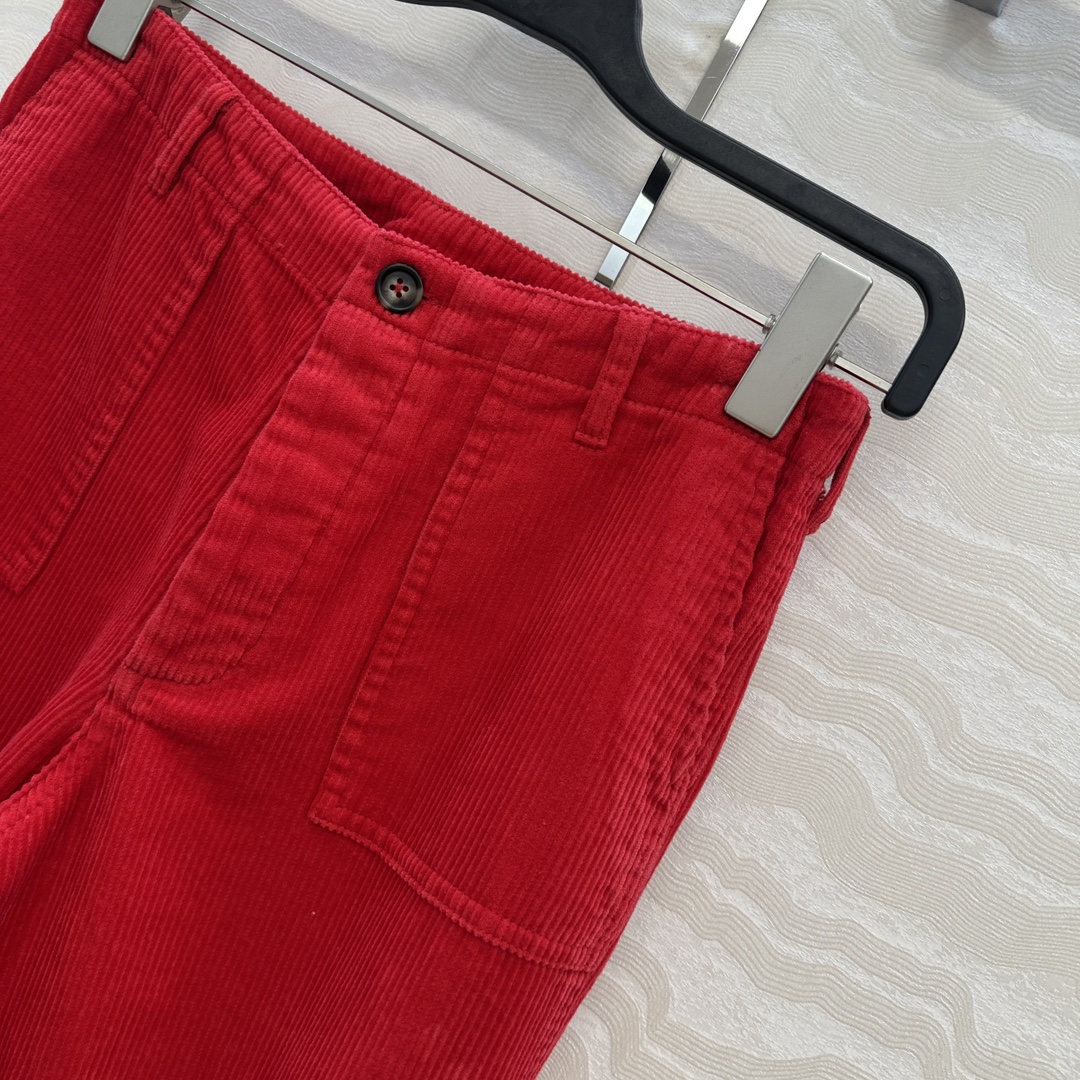 独家首发❤️原单品质，长期主义row风灯芯绒时髦直筒裤！极简主义设计慵懒随性的高级单品。经典中低腰直筒裤