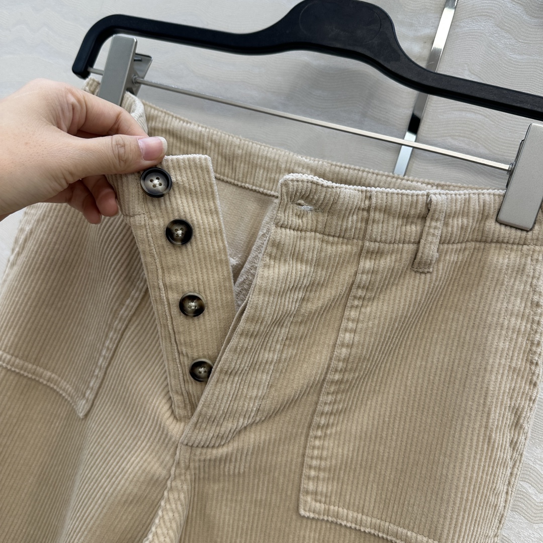 独家首发❤️原单品质，长期主义row风灯芯绒时髦直筒裤！极简主义设计慵懒随性的高级单品。经典中低腰直筒裤