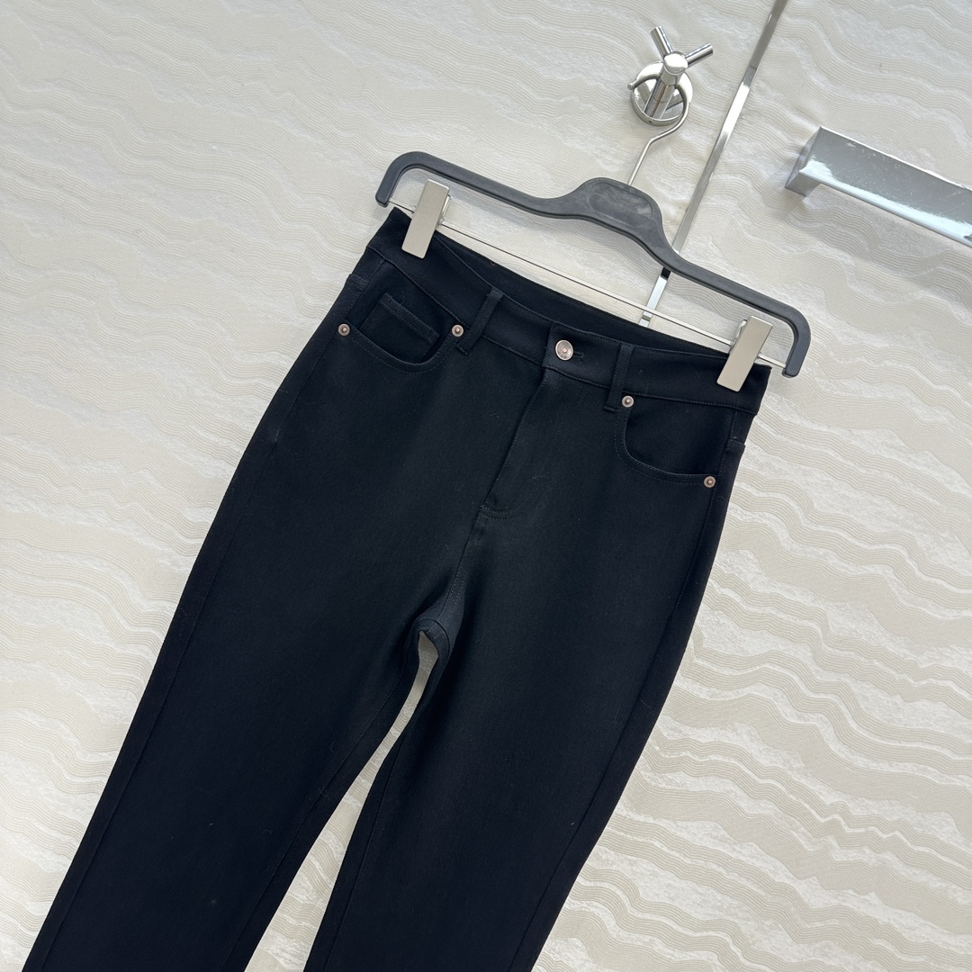 独家首发❤️原单品质❤️Row风长期主义，神裤再现✌️漫画腿即视感，高弹细直筒牛仔裤！进口四面弹力牛仔面