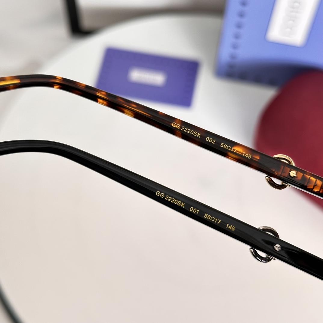 ‼️GUCC* MODEL：GG2220SK SIZE：56口17-145