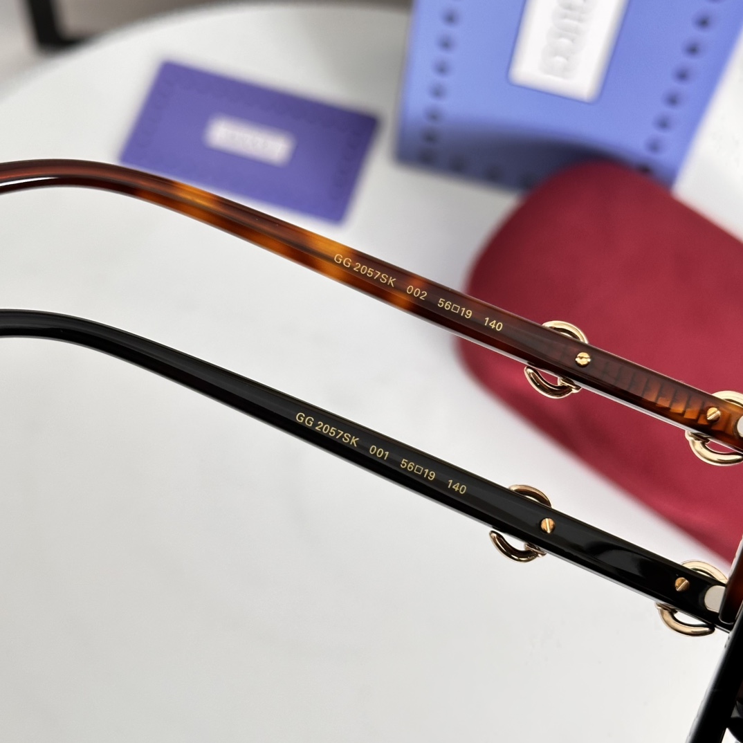 ‼️GUCC* MODEL：GG2057SK SIZE：56口19-140