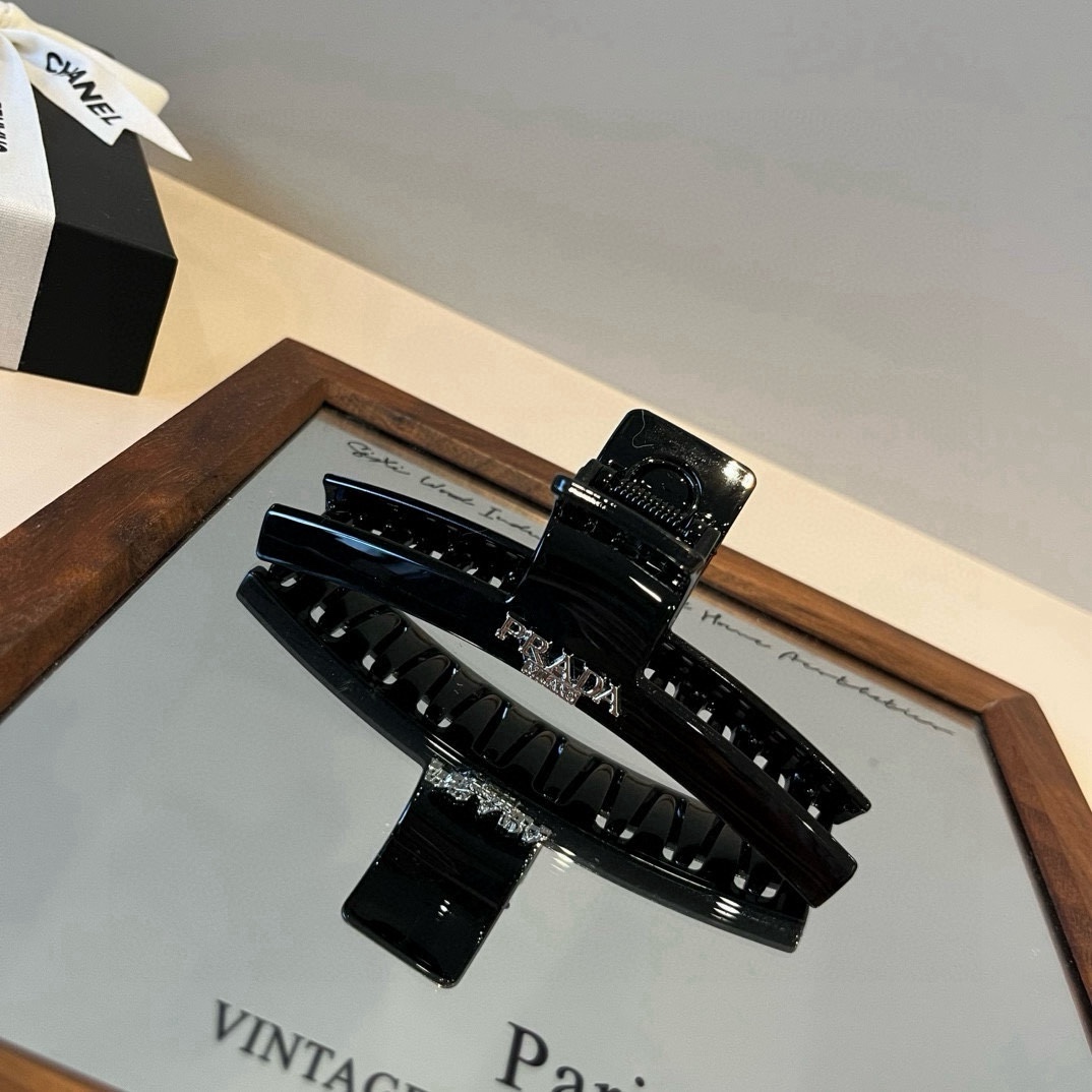 NO:619241,PRADA Prada hairpins, hairpins, prada, prada, hairpins19860909PRADA普拉达发夹发夹,发夹,prada,prada,hairpins,accessory