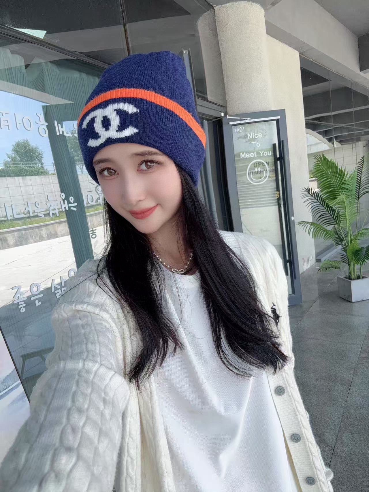 。认准品质哦，精巯羊毛系列Chanel官网品质香奈儿秋冬网红时尚博主推荐款毛线帽，小红书爆款，手感超柔软