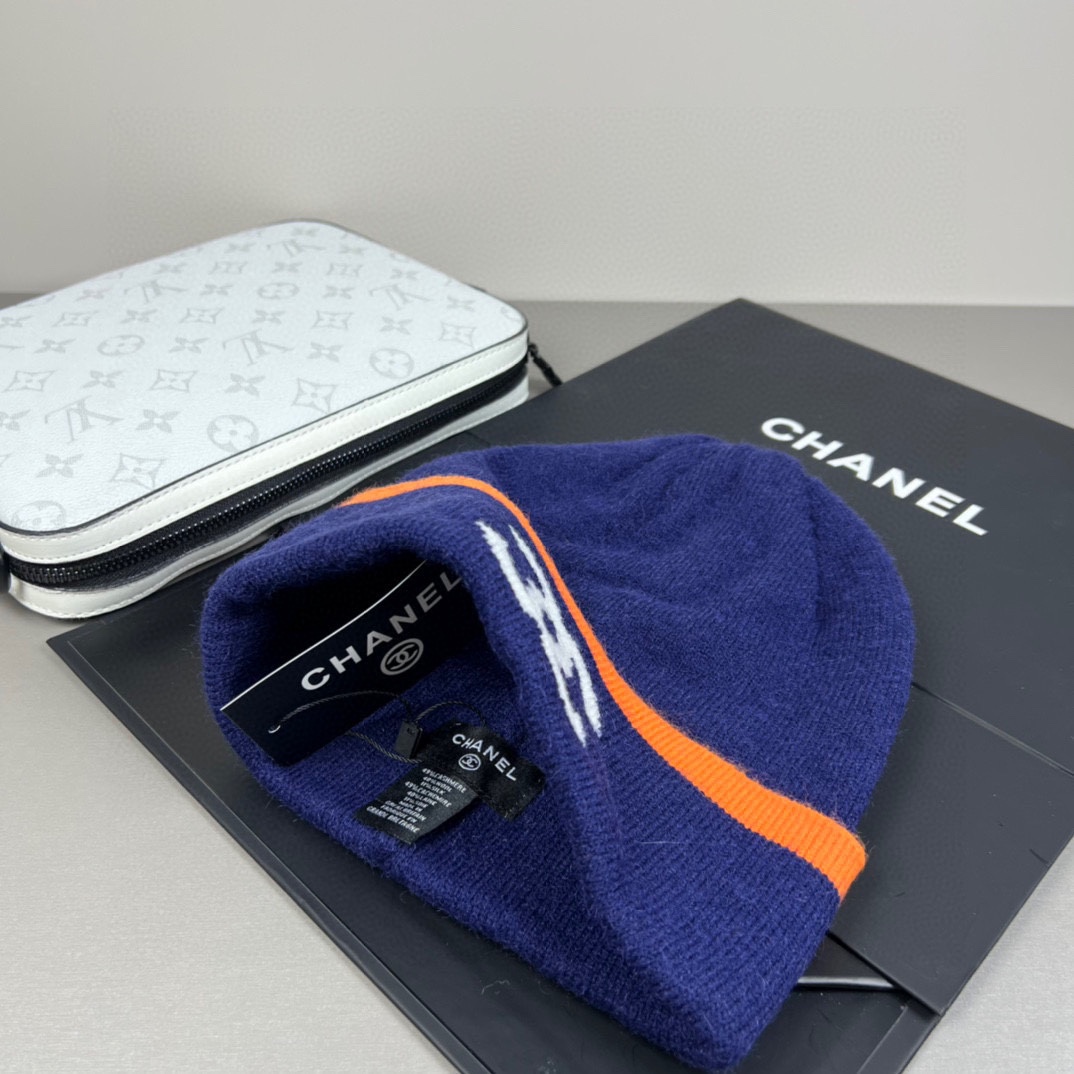 。认准品质哦，精巯羊毛系列Chanel官网品质香奈儿秋冬网红时尚博主推荐款毛线帽，小红书爆款，手感超柔软