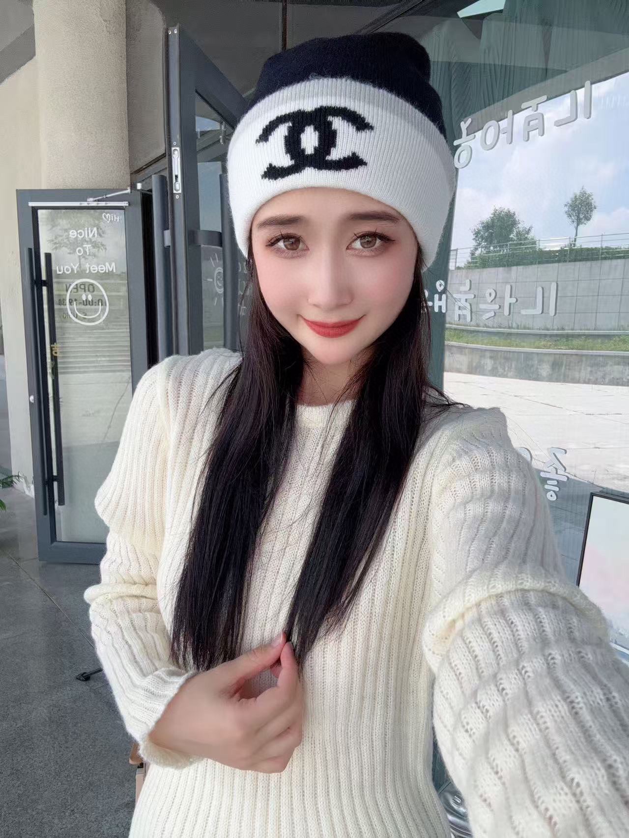 。认准品质哦，精巯羊毛系列Chanel官网品质香奈儿秋冬网红时尚博主推荐款毛线帽，小红书爆款，手感超柔软