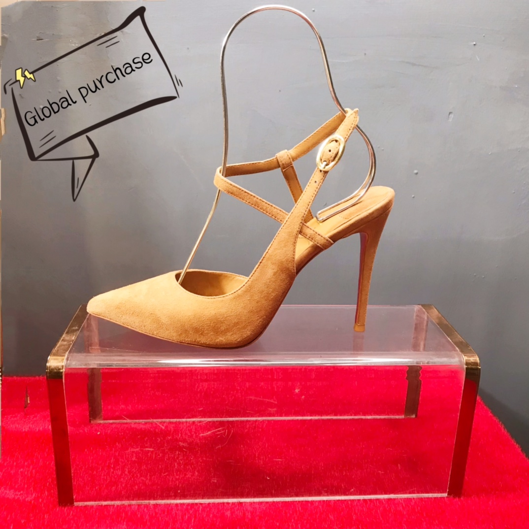 NO:574064,High-end customized classic series!  H10Cm, size 34-42. Genuine leather outsole. Customized, non-returnable and non-exchangeable. 9024-036. Banana-colored deerskin, banana-colored sheepskin lining, official website synchronization Standard European code Reference: 9024-036 Color: brown Material: veau velourd Lining: goat leather Heel heigh: 10Cm Sole: leather sole Size: EUR 34-42 (US  4-11):,,christian louboutin,sheepskin,Leather soles19860909高端订制一精典款系列！ H10Cm,尺码34-42码.真皮大底.订制款,不退不换.9024-036.蕉糖色鹿皮,蕉糖色羊皮里,官网同步 标准欧码 Reference:9024-036 Color:brown Material:veau velourd Lining:goat leather Heel heigh:10Cm Sole:leather sole Size:EUR 34－42（US 4一11) :,,christian louboutin,sheepskin,Leather soles,Women's Shoes