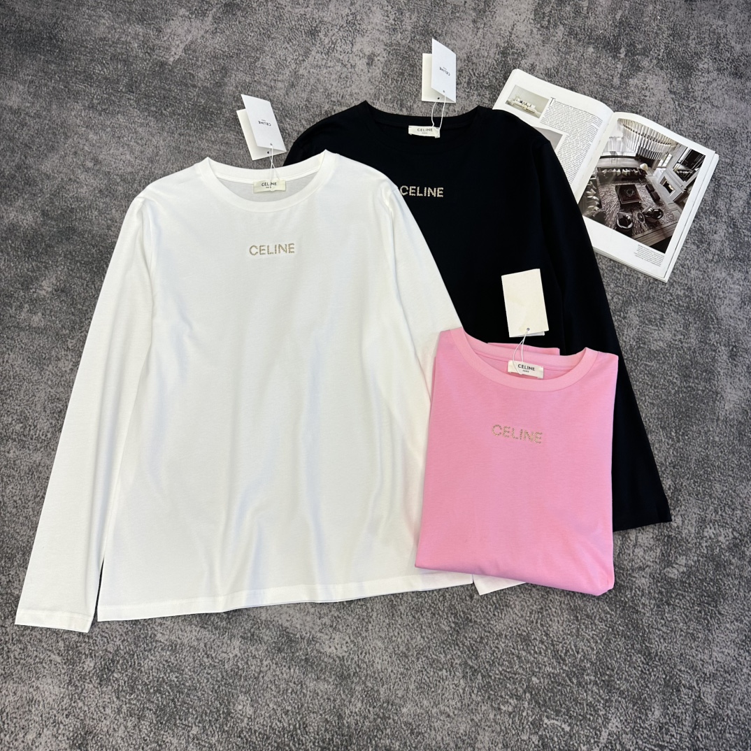 Elegant Long Sleeve Top – Available in White, Black, and Pink