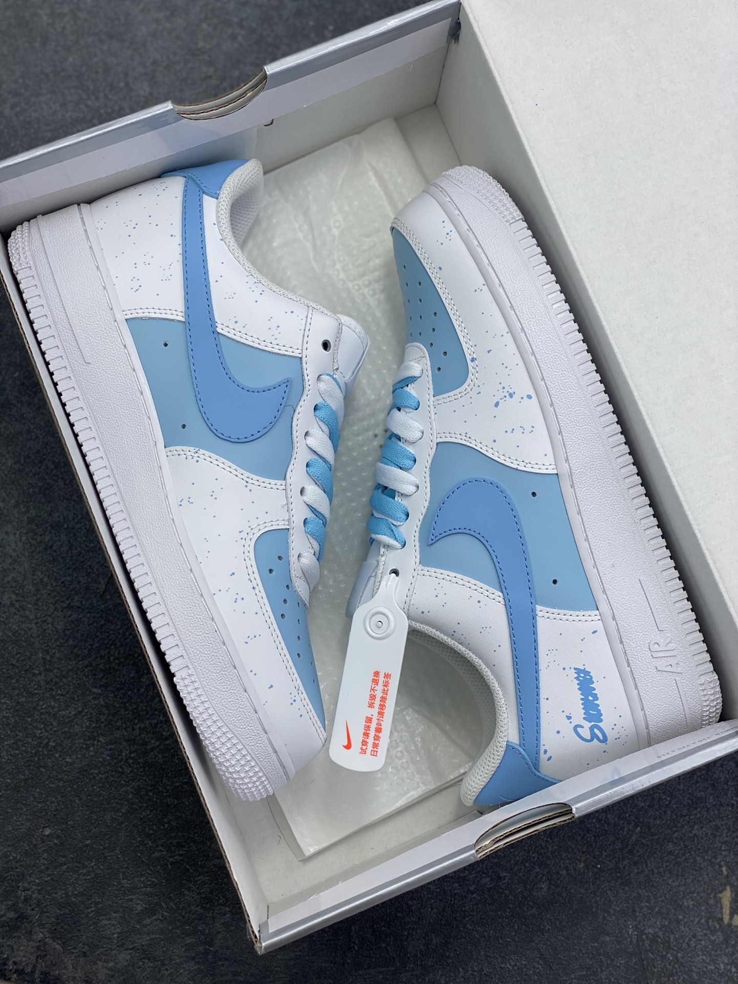 图片[9]-Nike Air Force 1 Low’07 夏末 空军一号低帮休闲板鞋 定制皮料 原厂3D打印 定制鞋盒 原楦原纸板 纯正空军版型 内置全掌气垫 货号：ZH0316-117 尺码：36 36.5 37.5 38 38.5 39 40 40.5 41 42 42.5 43 44 44.5 45-选品中心