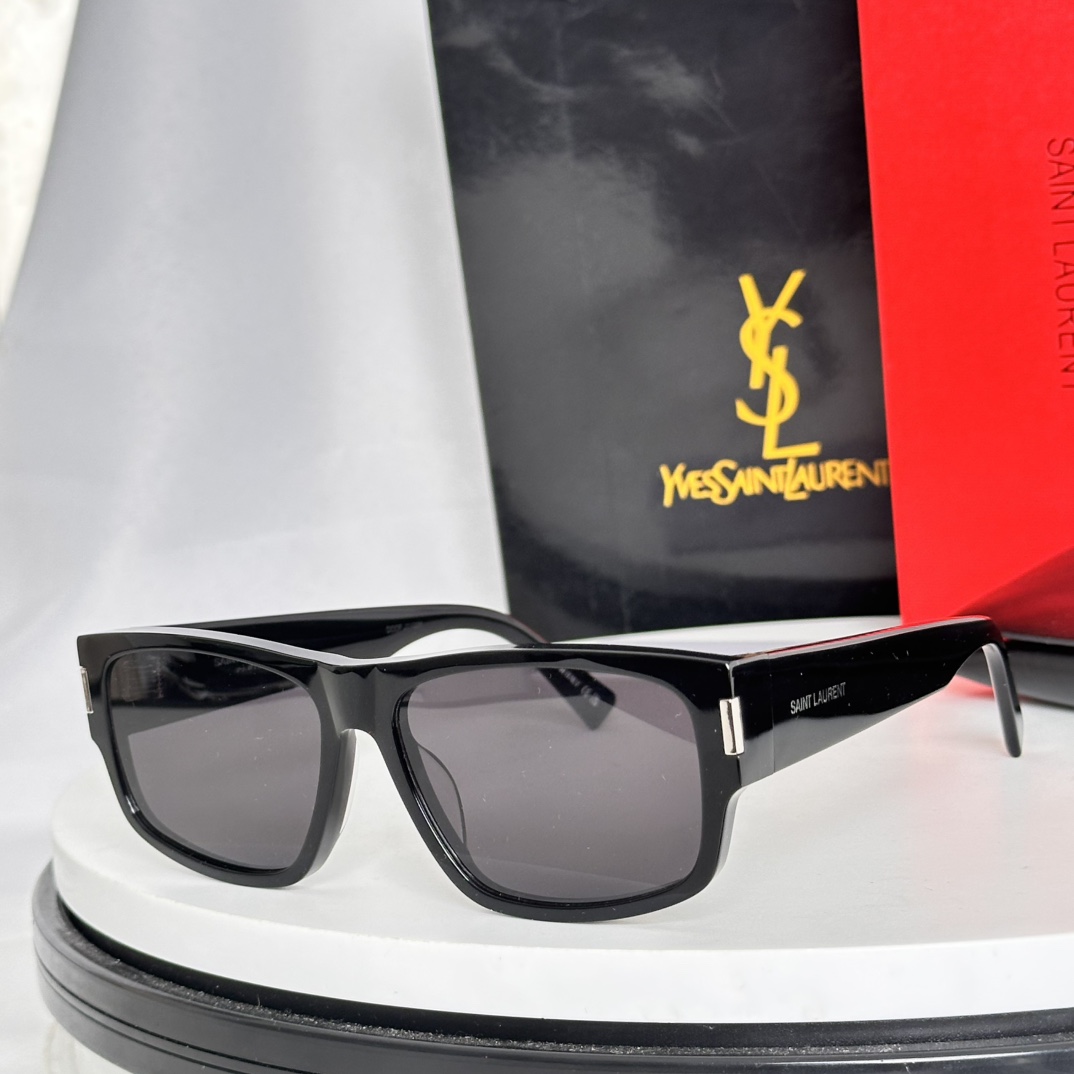 ‼️𝐒𝐀𝐈𝐍𝐓 SAINT LAURENTMOD：SL689 一体式鼻托· 铰链处嵌入五金配件 · 镜腿