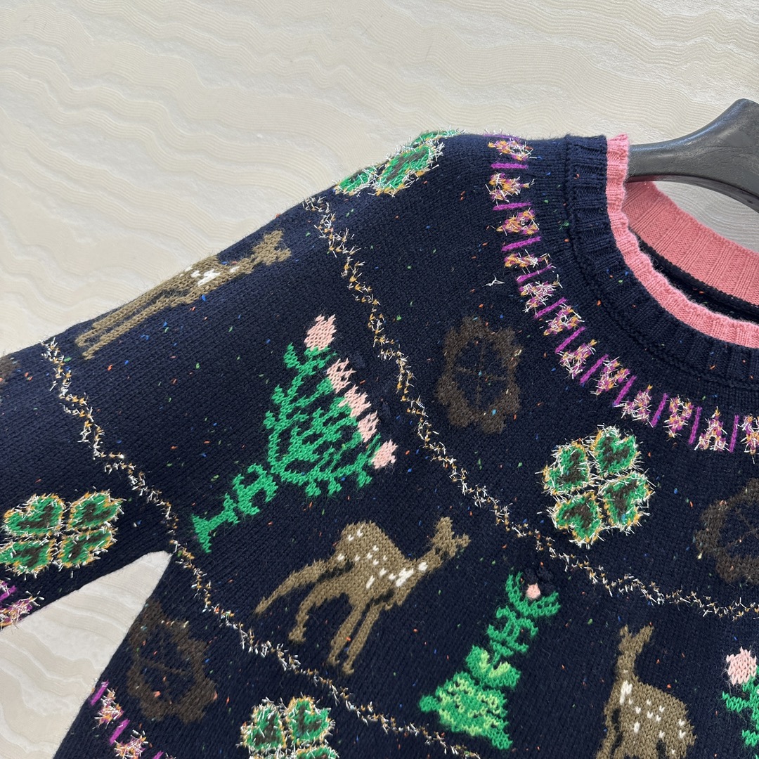 爆单推荐，原单品质，25N Coconeige滑雪系列毛衣！非常有冬日氛围感圣诞🎄费尔岛勾花图案，经典圆