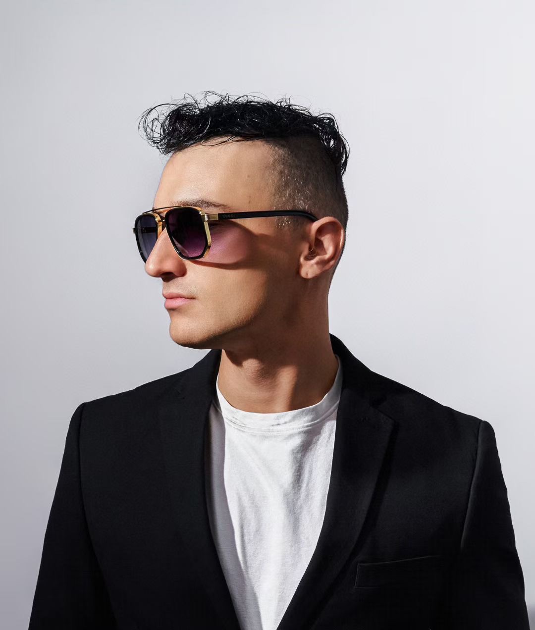 ‼️ 模特图 GUCC*🐝🐝🐝MODEL：GG2073S🐝🐝🐝SIZE：55口19-145🐝🐝🐝