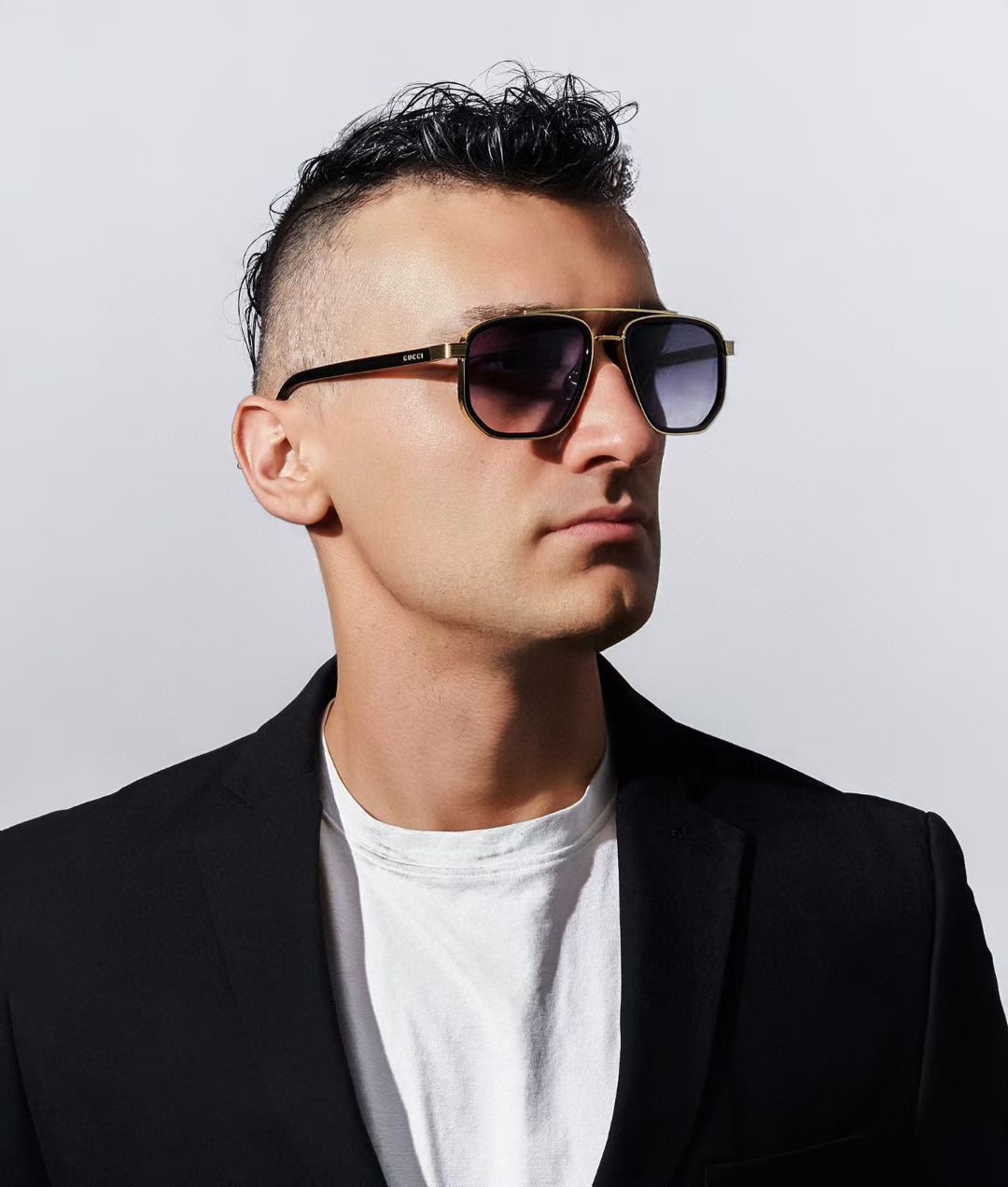 ‼️ 模特图 GUCC*🐝🐝🐝MODEL：GG2073S🐝🐝🐝SIZE：55口19-145🐝🐝🐝