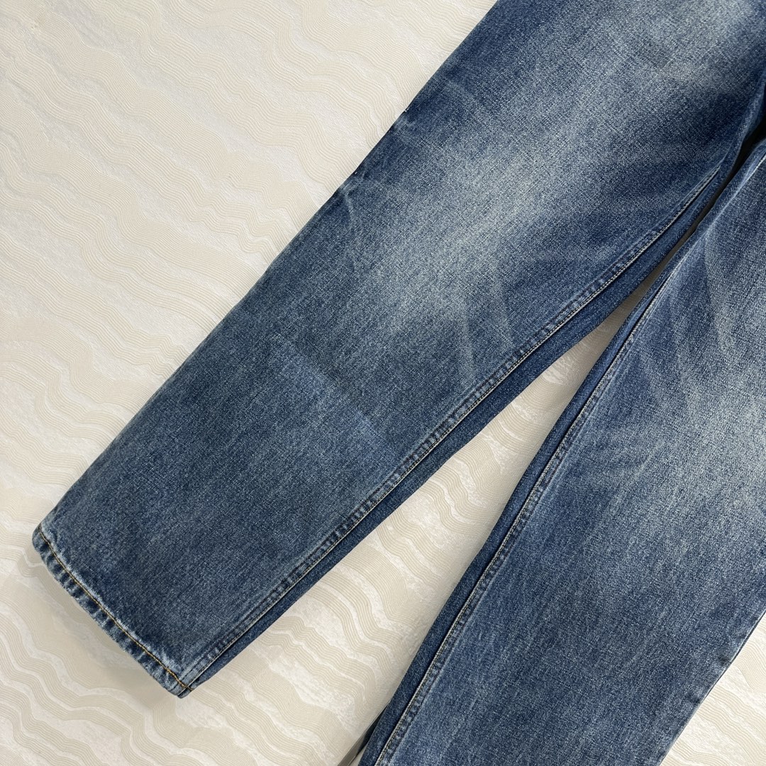 高端原单品质❤️CE神裤再现✌️复古做旧蓝牛仔裤！猫爪工艺定制洗水进口面料质感超赞！简单粗暴百搭高街时髦