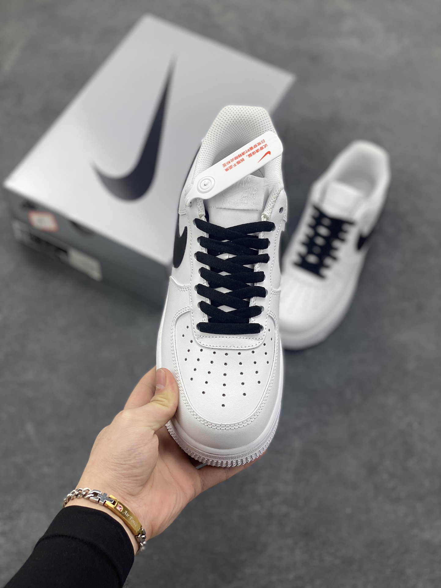 图片[2]-Nike Air Force 1 Low’07 雄途 空军一号低帮休闲板鞋 定制皮料 原厂3D打印 定制鞋盒 原楦原纸板 纯正空军版型 内置全掌气垫 货号：ZH0316-135 尺码：36 36.5 37.5 38 38.5 39 40 40.5 41 42 42.5 43 44 44.5 45-选品中心