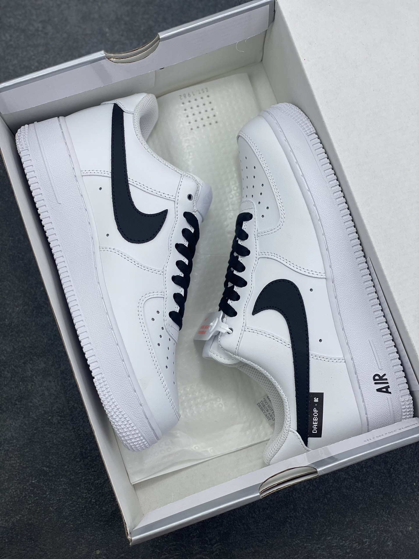 图片[9]-Nike Air Force 1 Low’07 雄途 空军一号低帮休闲板鞋 定制皮料 原厂3D打印 定制鞋盒 原楦原纸板 纯正空军版型 内置全掌气垫 货号：ZH0316-135 尺码：36 36.5 37.5 38 38.5 39 40 40.5 41 42 42.5 43 44 44.5 45-选品中心