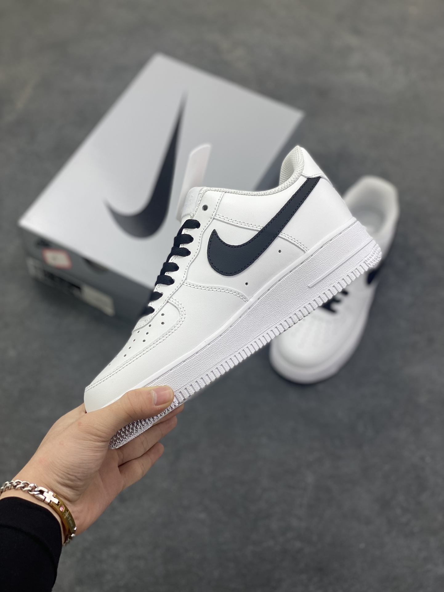 图片[3]-Nike Air Force 1 Low’07 雄途 空军一号低帮休闲板鞋 定制皮料 原厂3D打印 定制鞋盒 原楦原纸板 纯正空军版型 内置全掌气垫 货号：ZH0316-135 尺码：36 36.5 37.5 38 38.5 39 40 40.5 41 42 42.5 43 44 44.5 45-选品中心