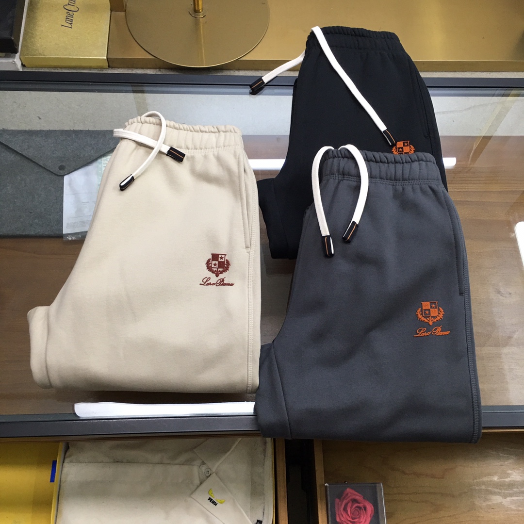 NO:611229,High-end quality [LP...] top-quality 2025 autumn and winter new high-end casual pants!  On sale simultaneously on the official website. The brand's classic LOGO casual pants, customized high-end fabrics, extremely comfortable and strong to the touch. Extremely warm, perfect appearance and craftsmanship. Sizes m-3xl, loro piana, alexander wang19860909高端品质【LP...】顶品 2025秋冬新款高端休闲裤！官网同步发售.品牌经典LOGO休闲裤 ,定制高端面料,舒适度极好,手触感强烈.保暖度°极高,完美品相工艺. 尺码m-3xl,,loro piana,alexander wang,Men's clothing