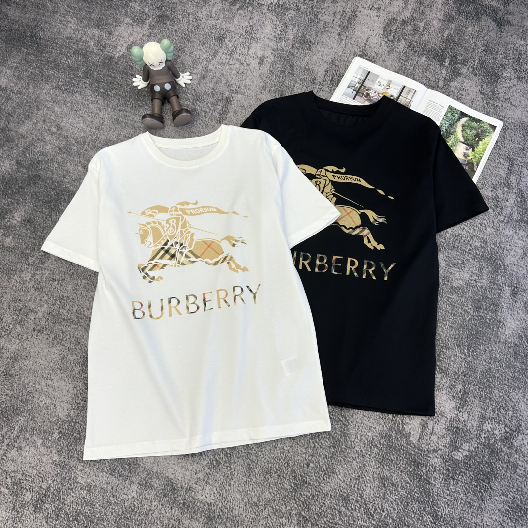 Basic Short Sleeve T-Shirt for Women – Black & White Colors, S-L Sizes