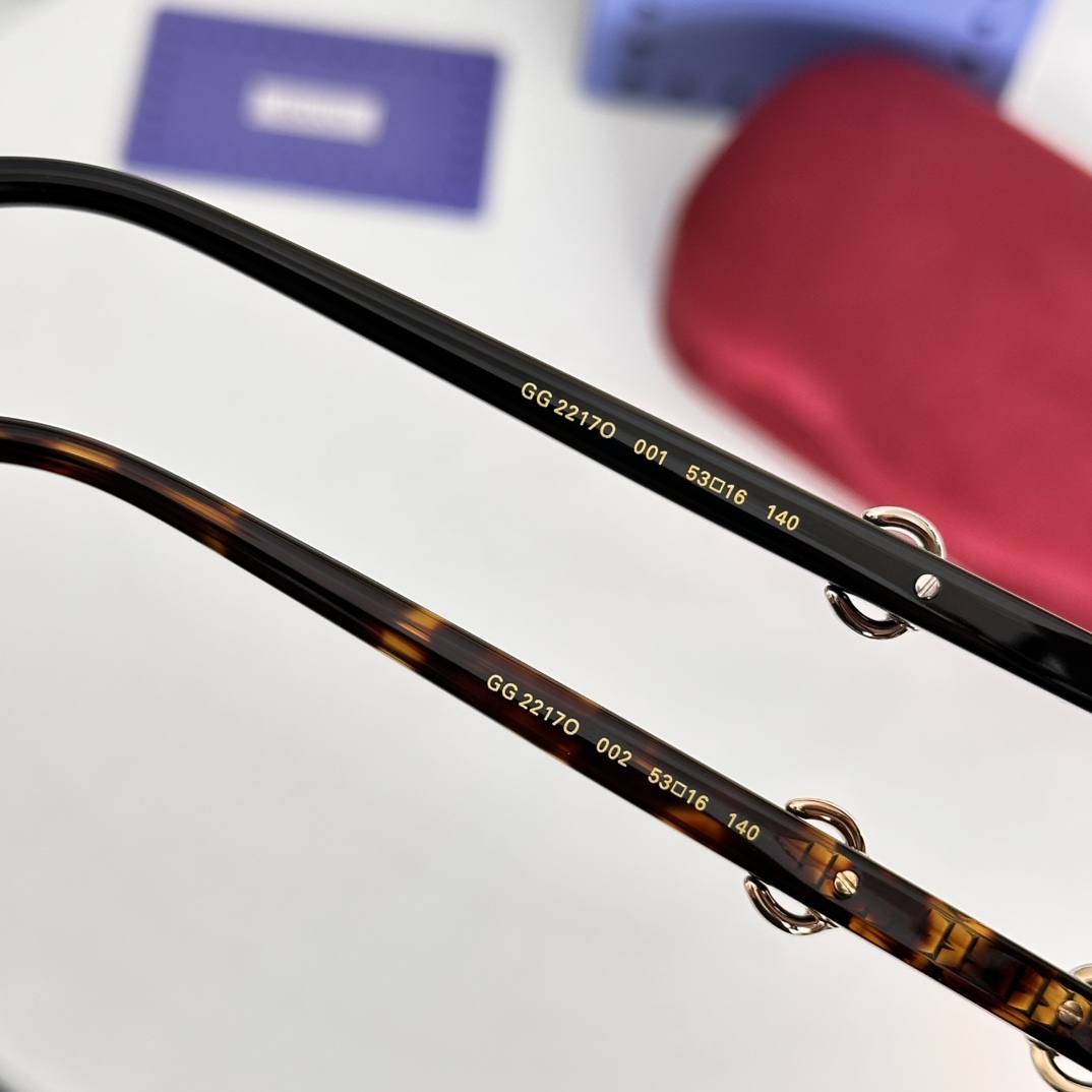 ‼️GUCC* MODEL：GG2217OSIZE: 53口16-140