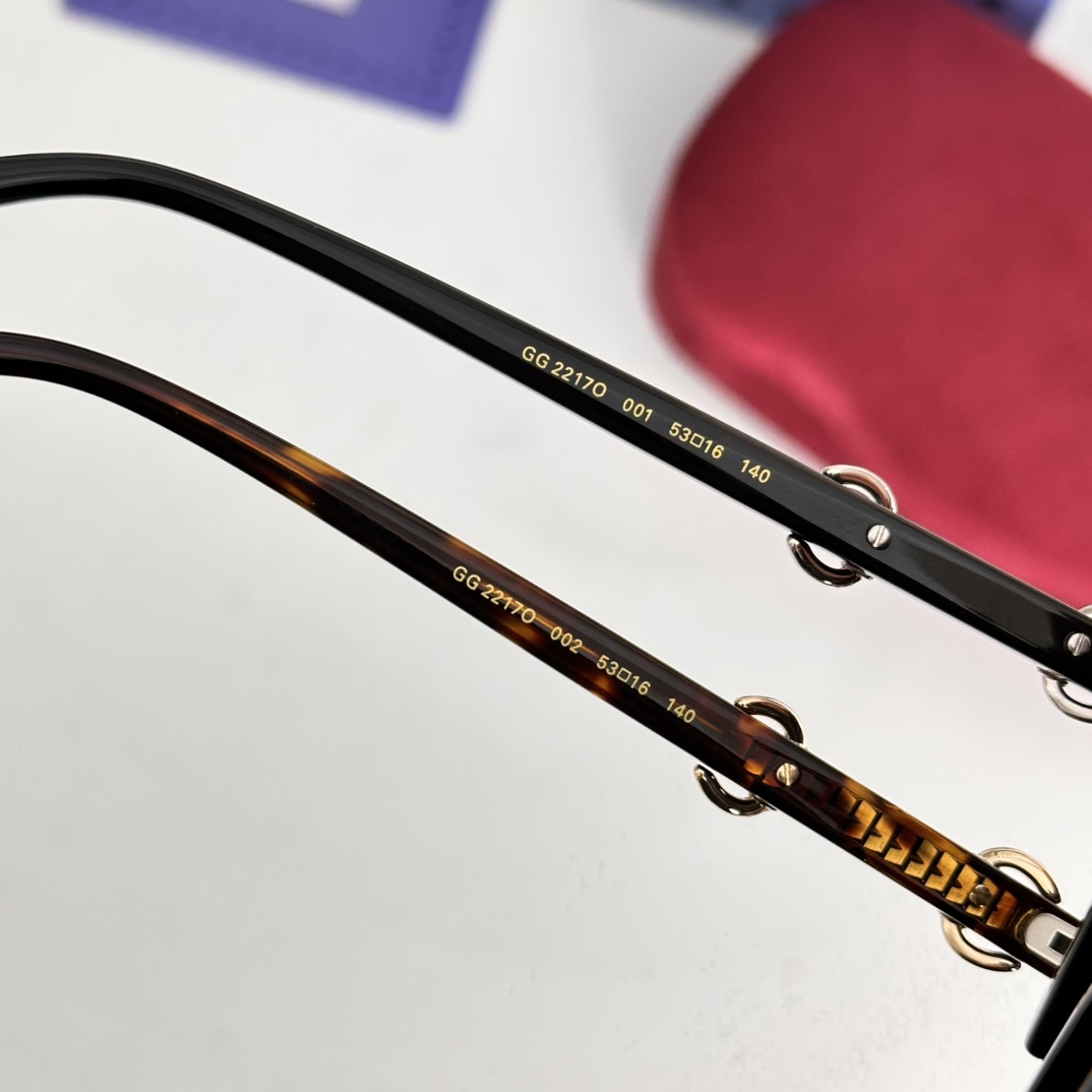 ‼️GUCC* MODEL：GG2217OSIZE: 53口16-140