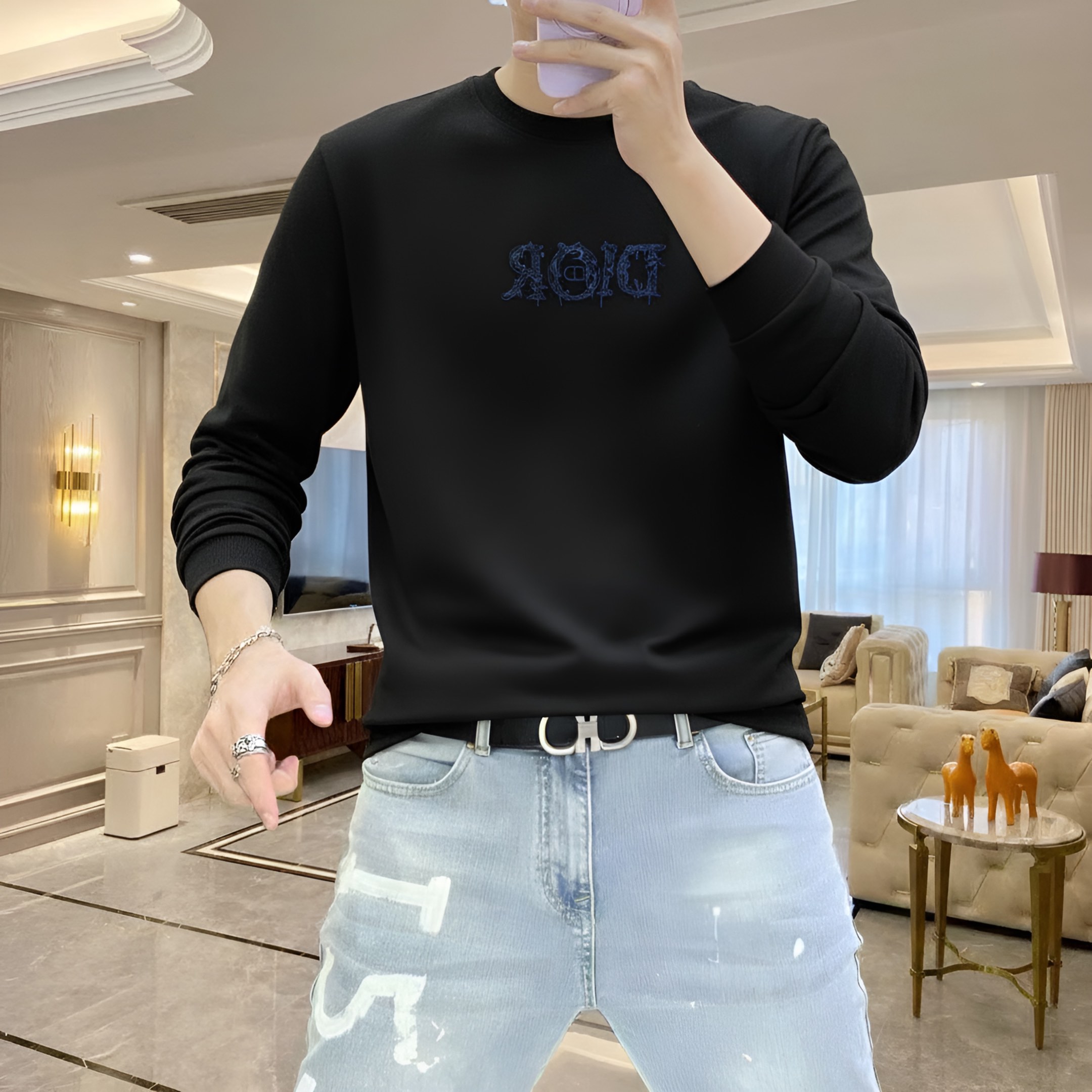 NO:643820,Autumn and winter lyocell sweatshirt 56397 same color upper body super comfortable and skin-friendly high-end customization, hoodie, sweatshirts, alexander wang19860909秋冬莱赛尔卫衣 56397齐色 上身超舒适亲肤 高端定制,,hoodie,sweatshirts,alexander wang,Men's clothing