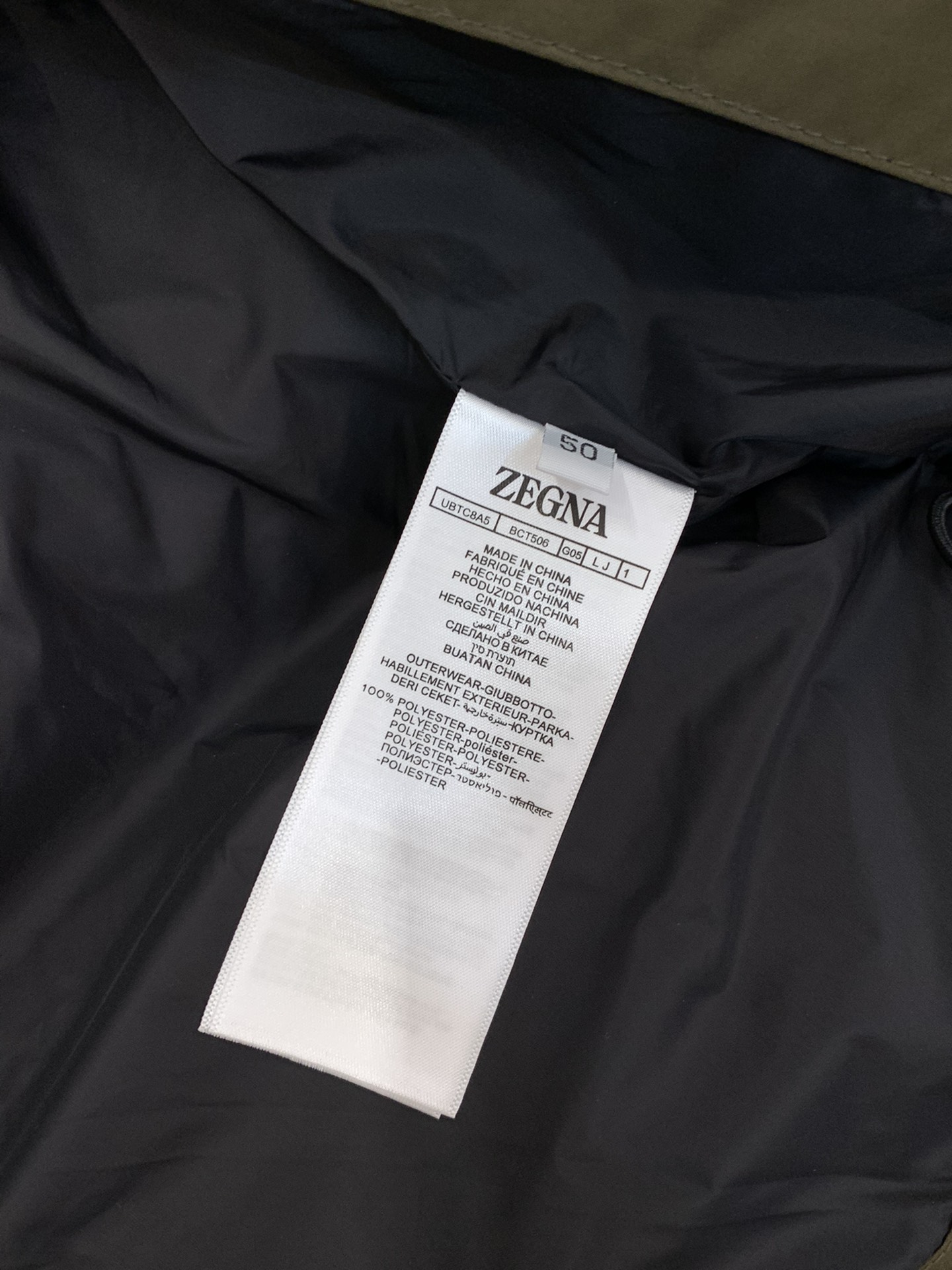 ，杰尼亚 Zegna，2025冬季最新品，专柜同步有售，原单狠货，时尚休闲连帽羽绒服，采用进口原版面料，