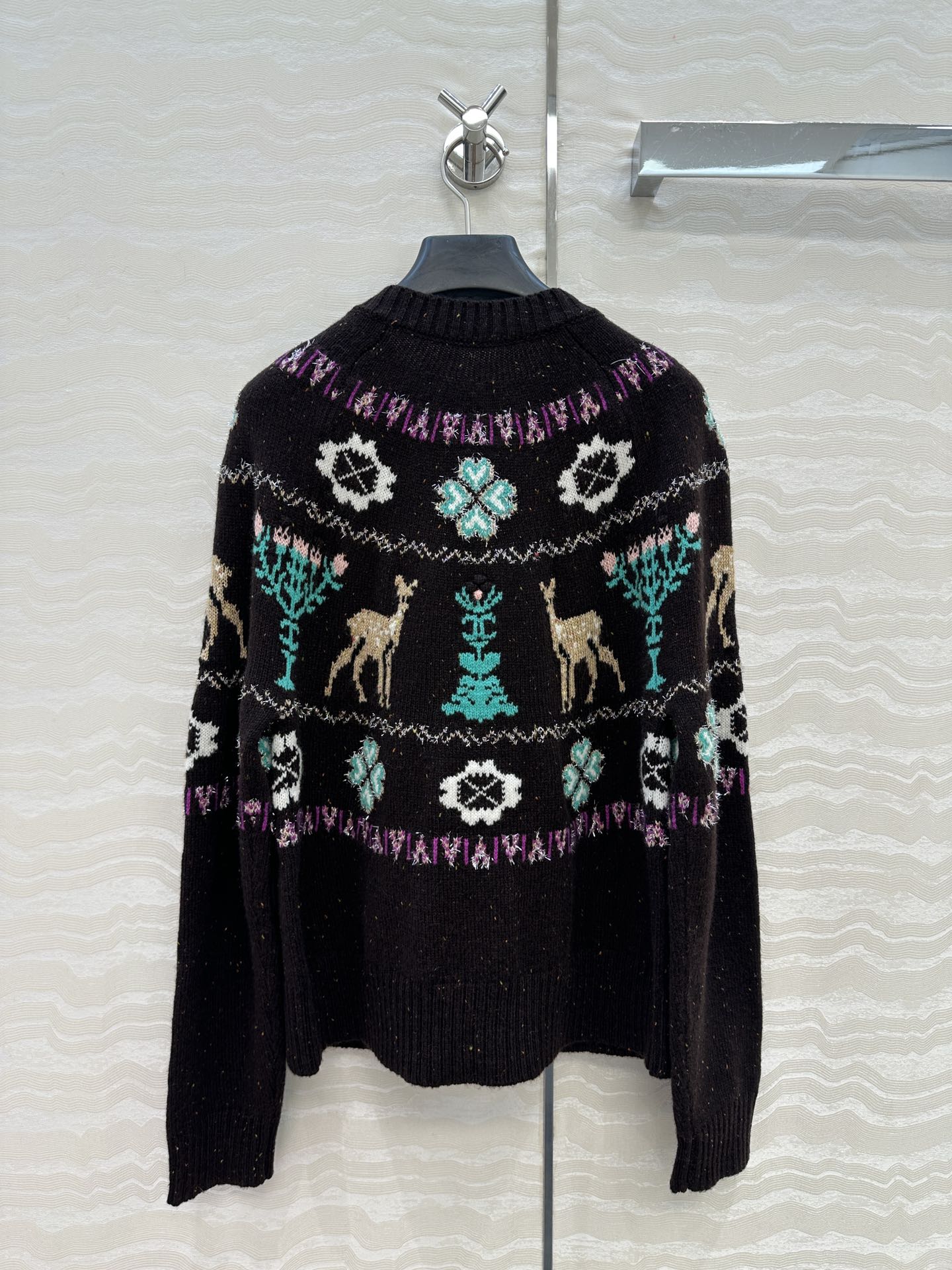 爆单推荐，原单品质，25N Coconeige滑雪系列开衫外套。非常有冬日氛围感圣诞🎄费尔岛勾花图案，经